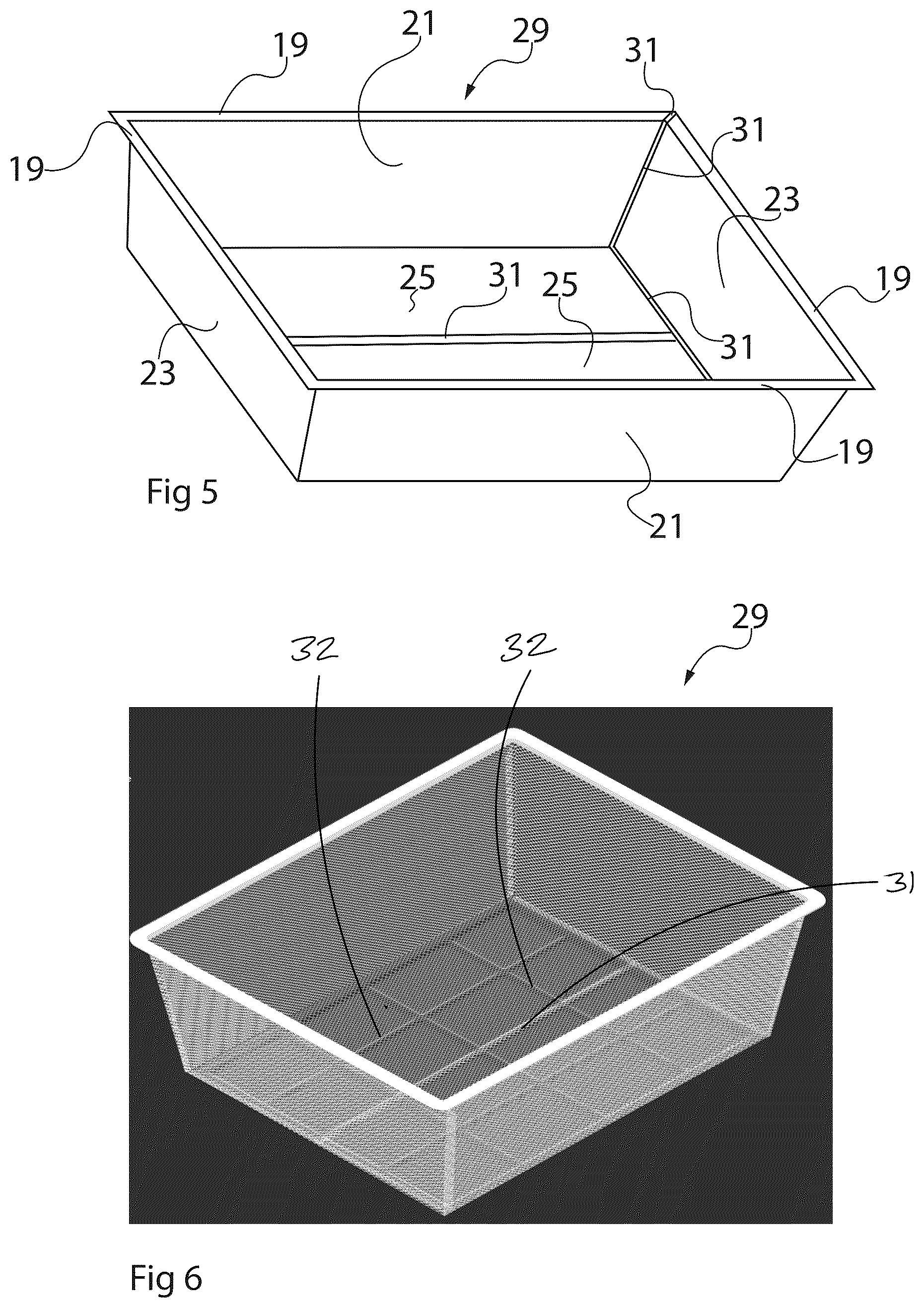 Patent US12129091 Figure 3 – Mesh container and method for producing a mesh container