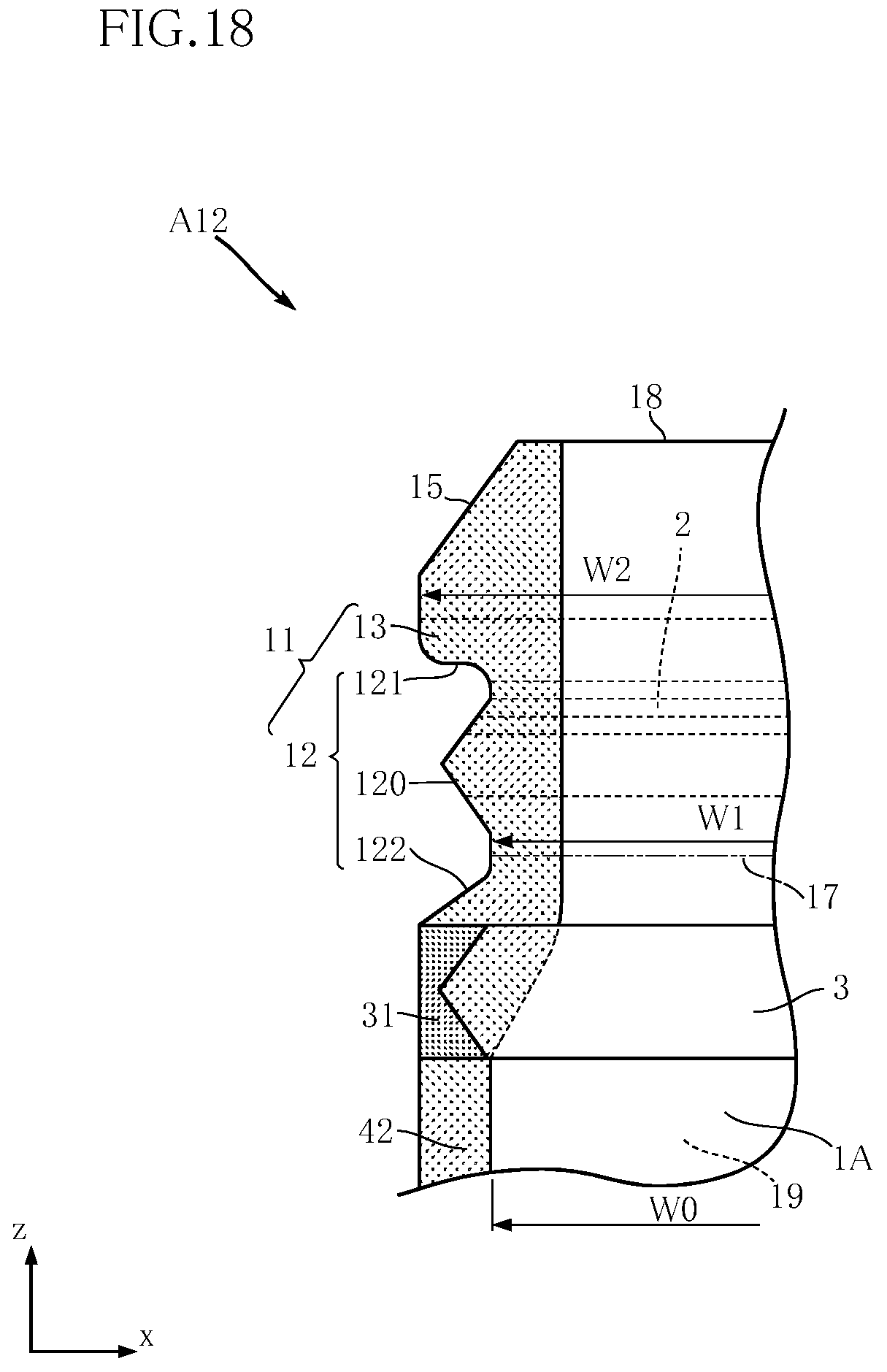 Patent US12129092 Figure 17 – Pouch-container packaging material, and pouch-container packaging body