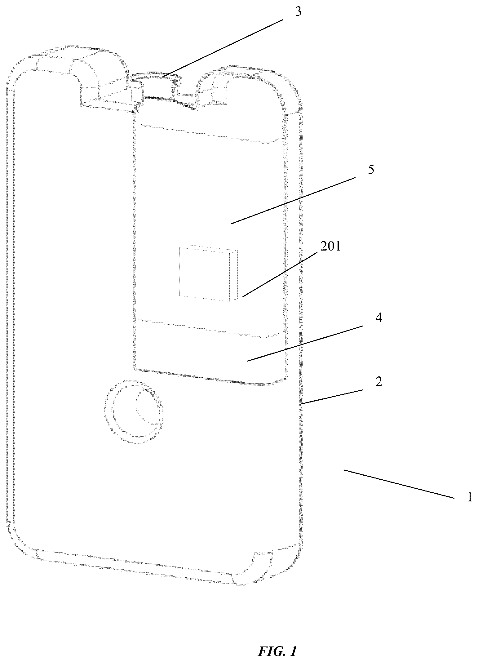 Patent US12129094 Figure 1 – Multiple immiscible phase change materials contained in common vessel