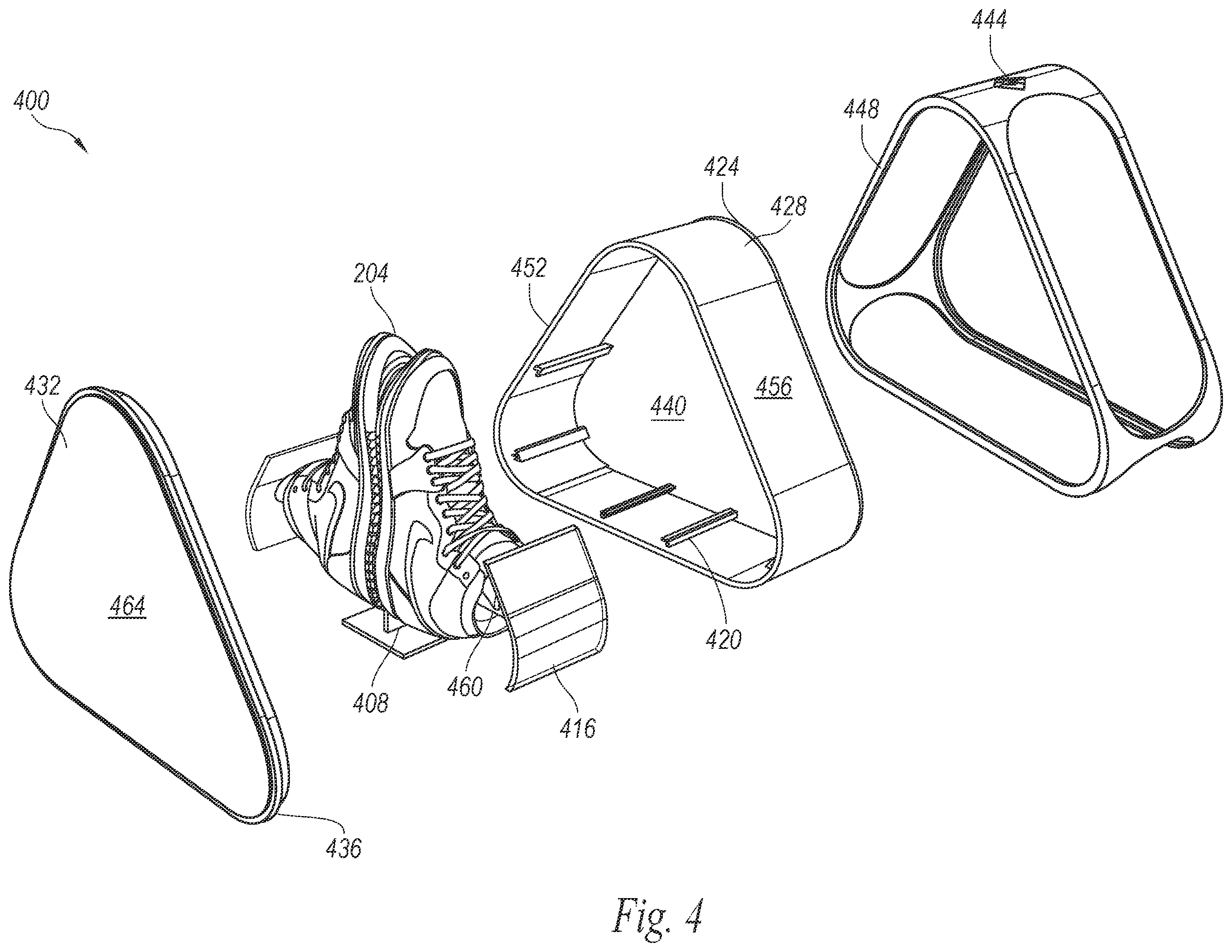 Patent US12129095 Figure 4 – Apparatus and system for authenticating, grading, and encapsulating collectibles