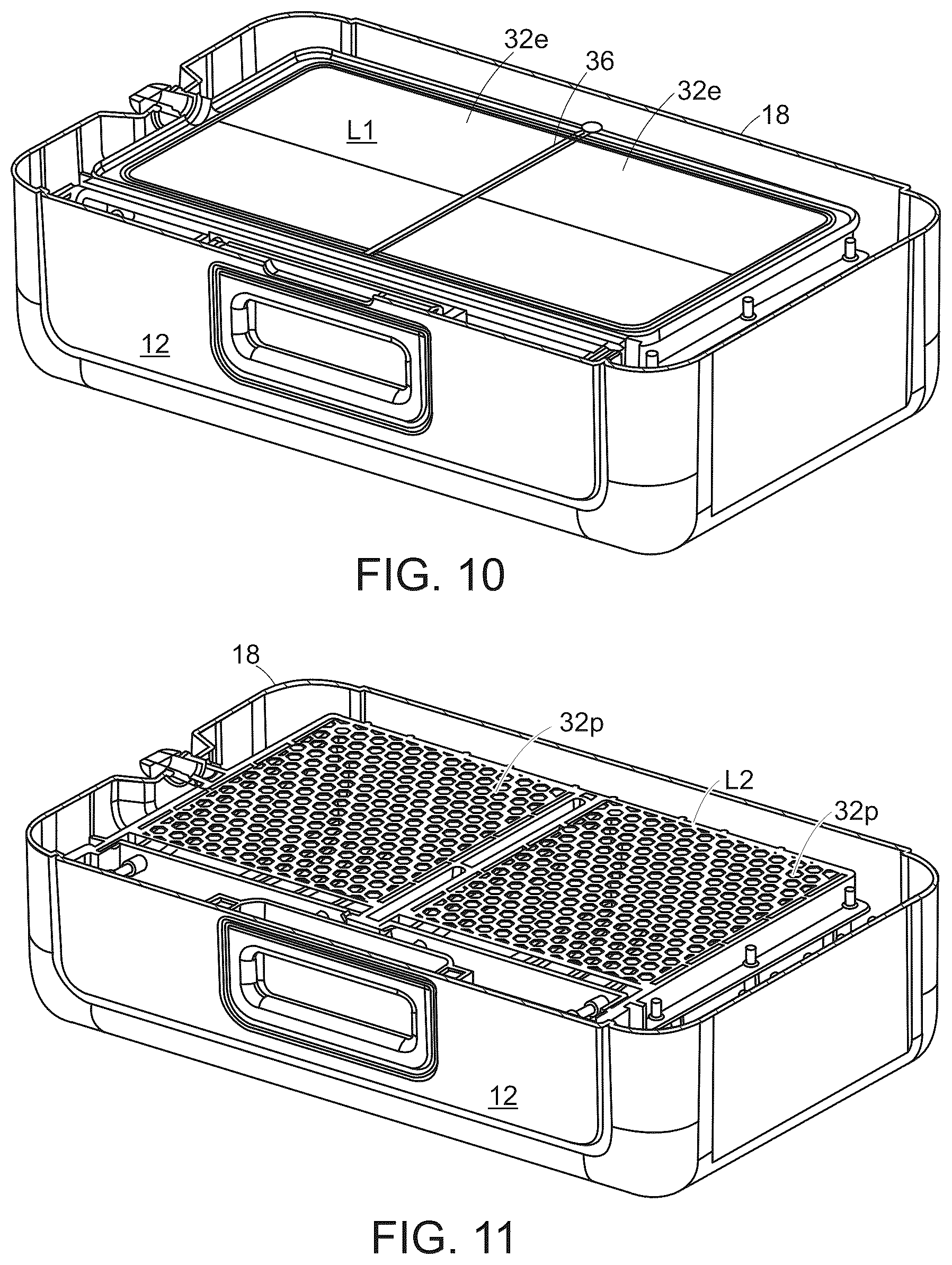 Patent US12129099 Figure 10 – Insulated container with a drawer