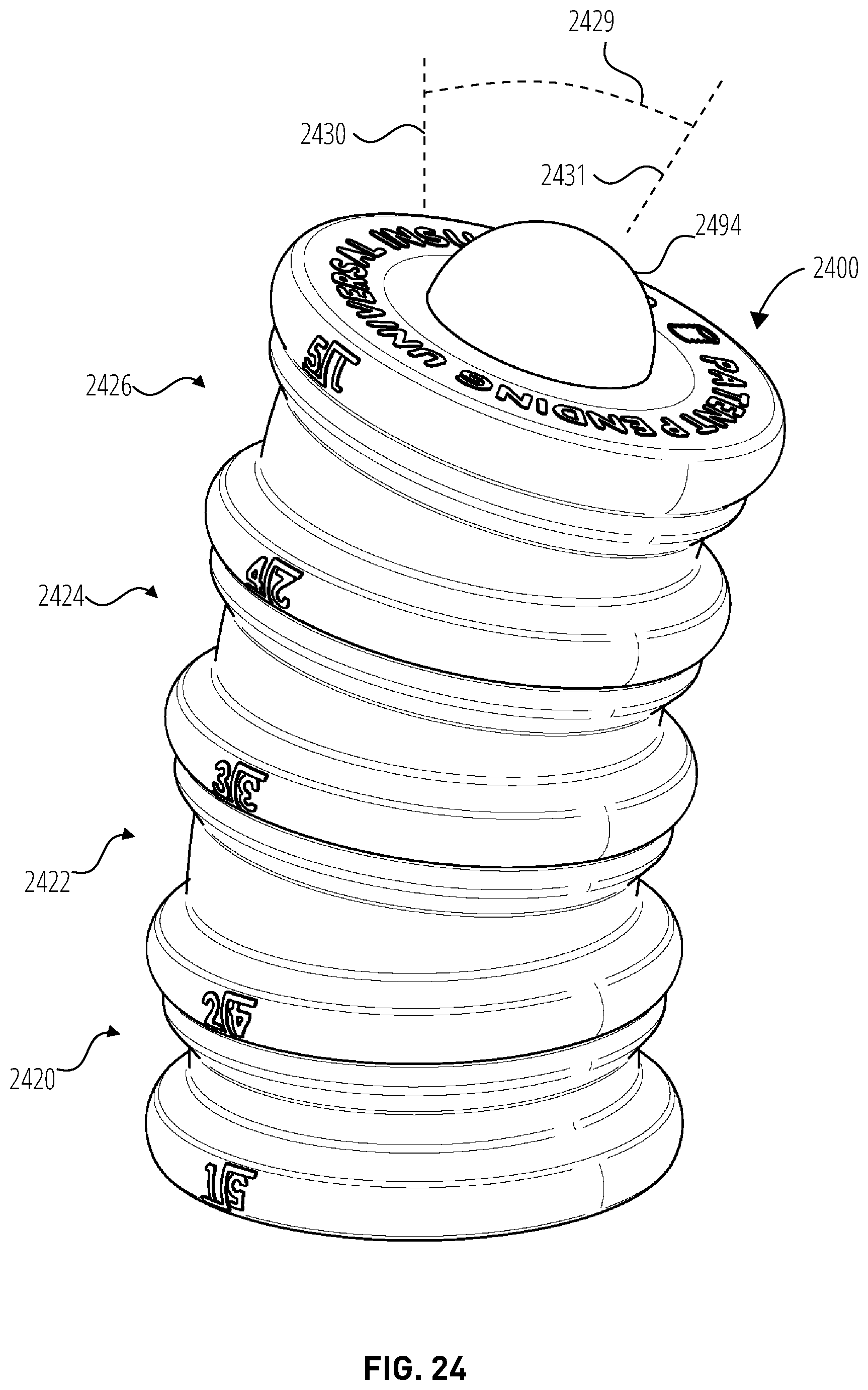 Patent US12129101 Figure 19 – Beverage insulator and methods of using same