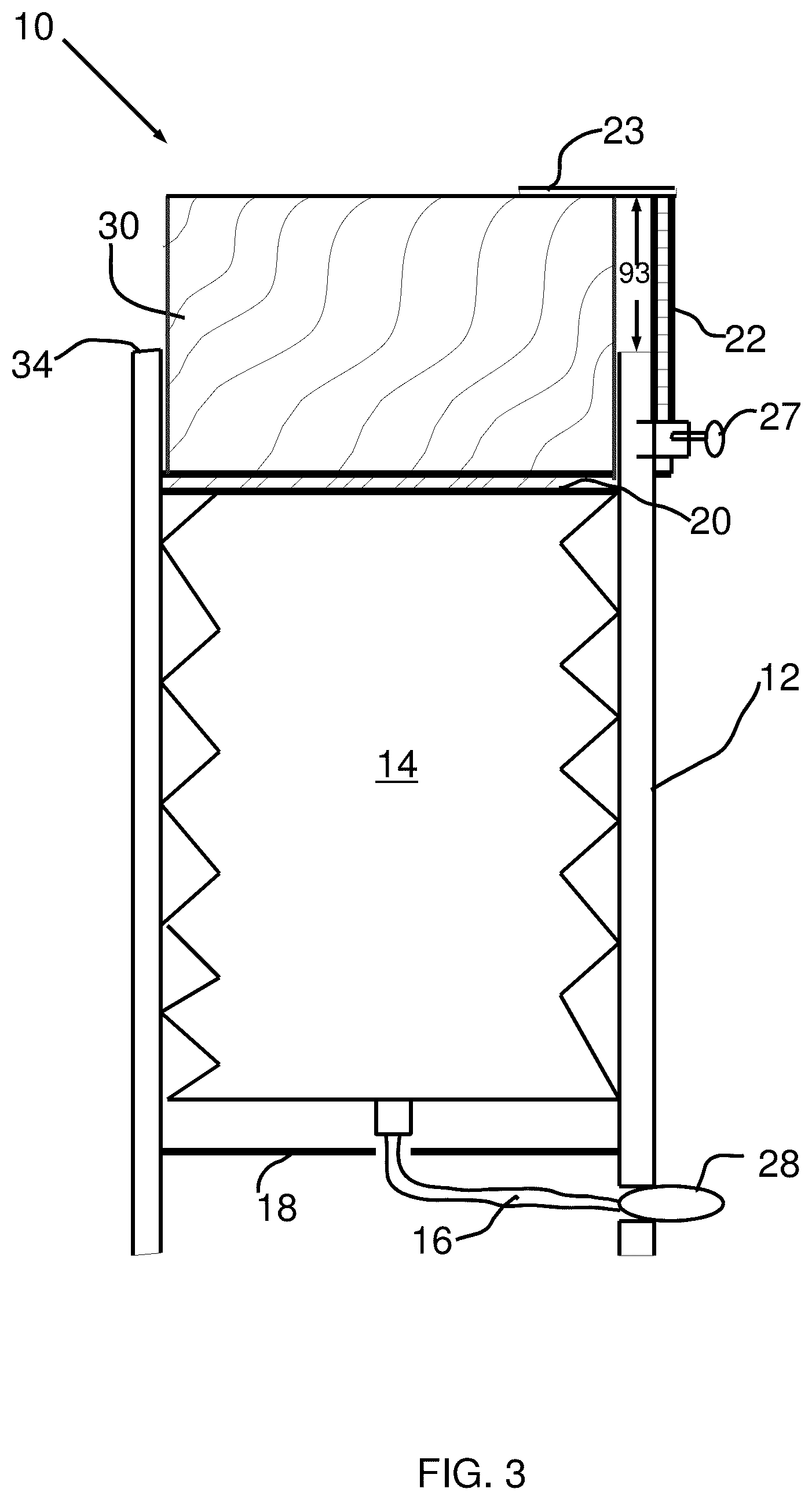 Patent US12129103 Figure 3 – Apparatus and method for storing, measuring and dispensing semi-solid food substances