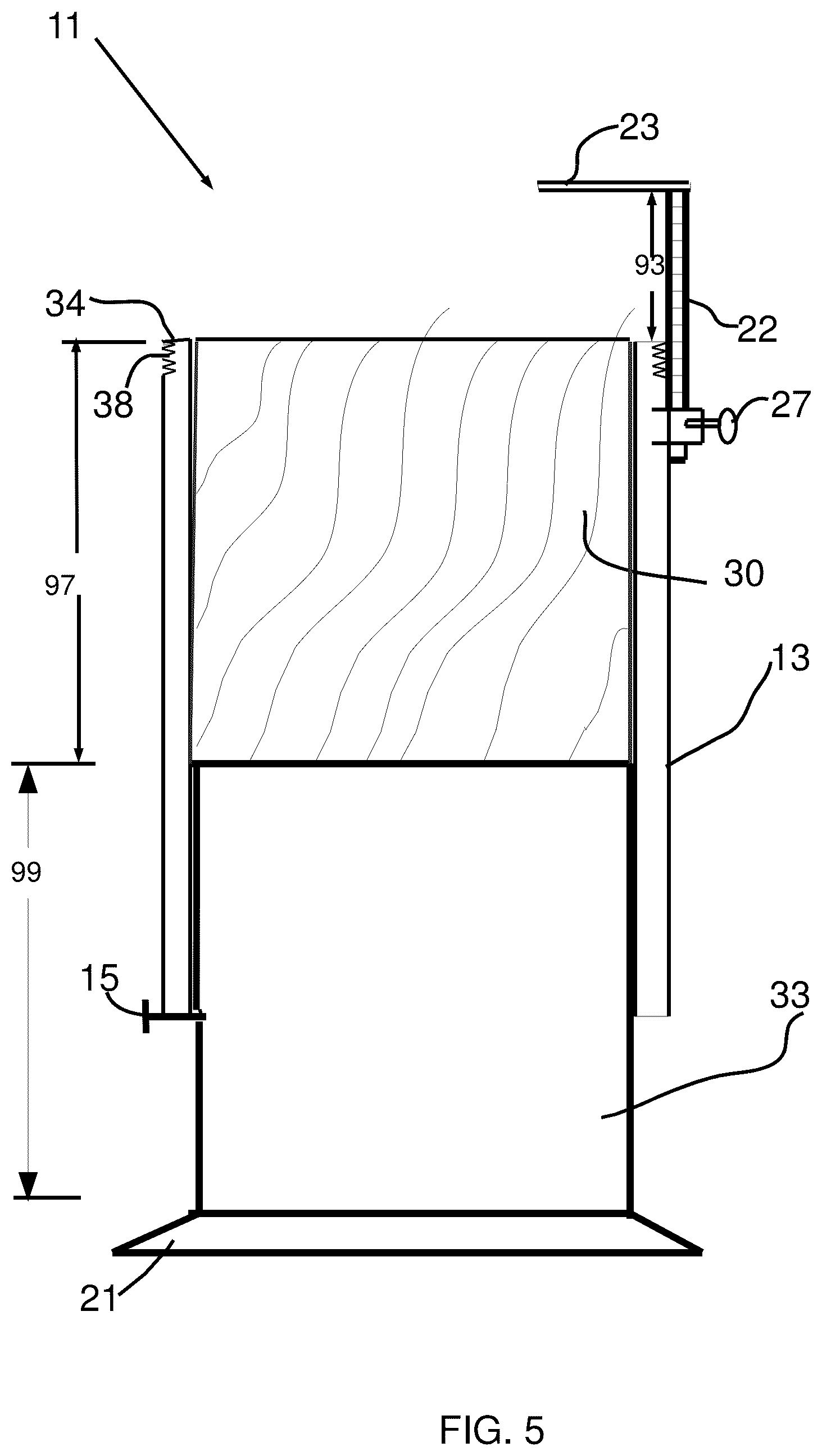 Patent US12129103 Figure 5 – Apparatus and method for storing, measuring and dispensing semi-solid food substances