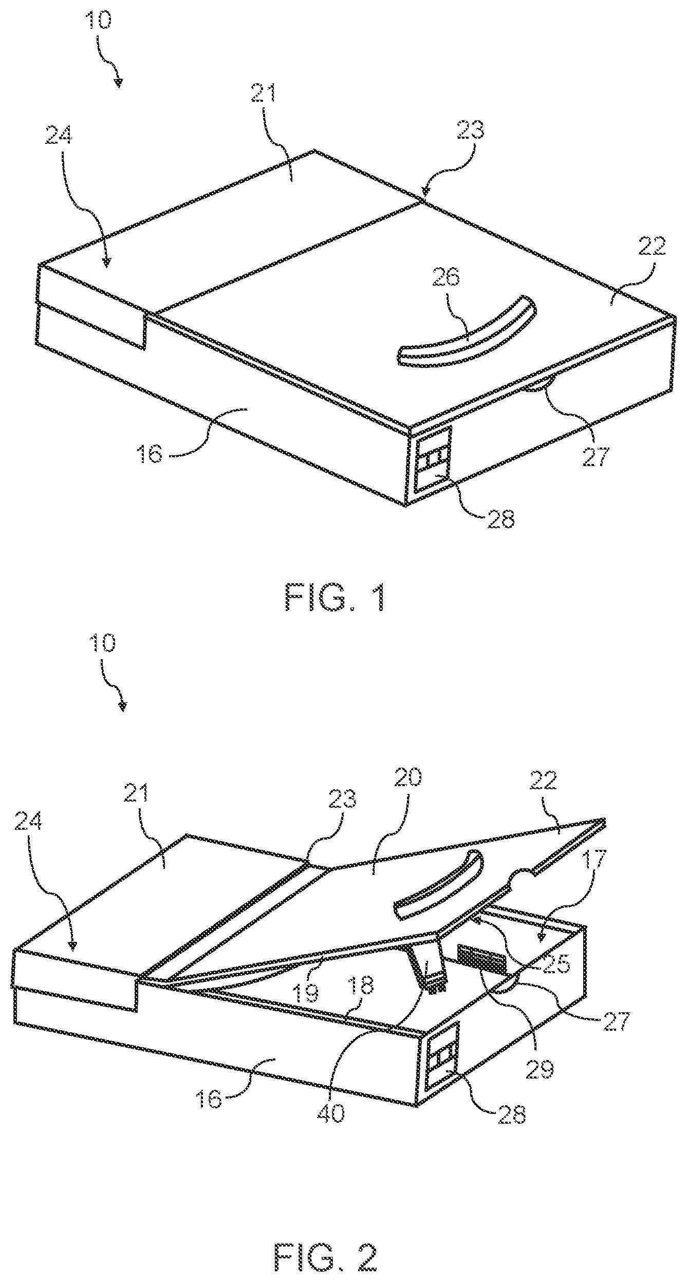 Patent US12129104 Figure 1 – Facemask dispenser