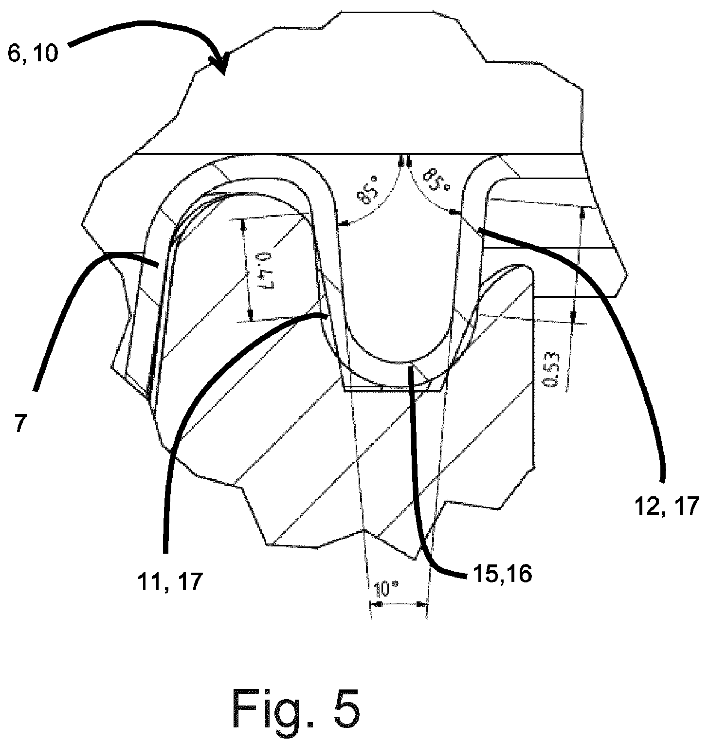 Patent US12129106 Figure 3 – Single-serve capsule for preparing a beverage in a beverage preparation machine, and system for preparing a beverage from said single-serve capsule
