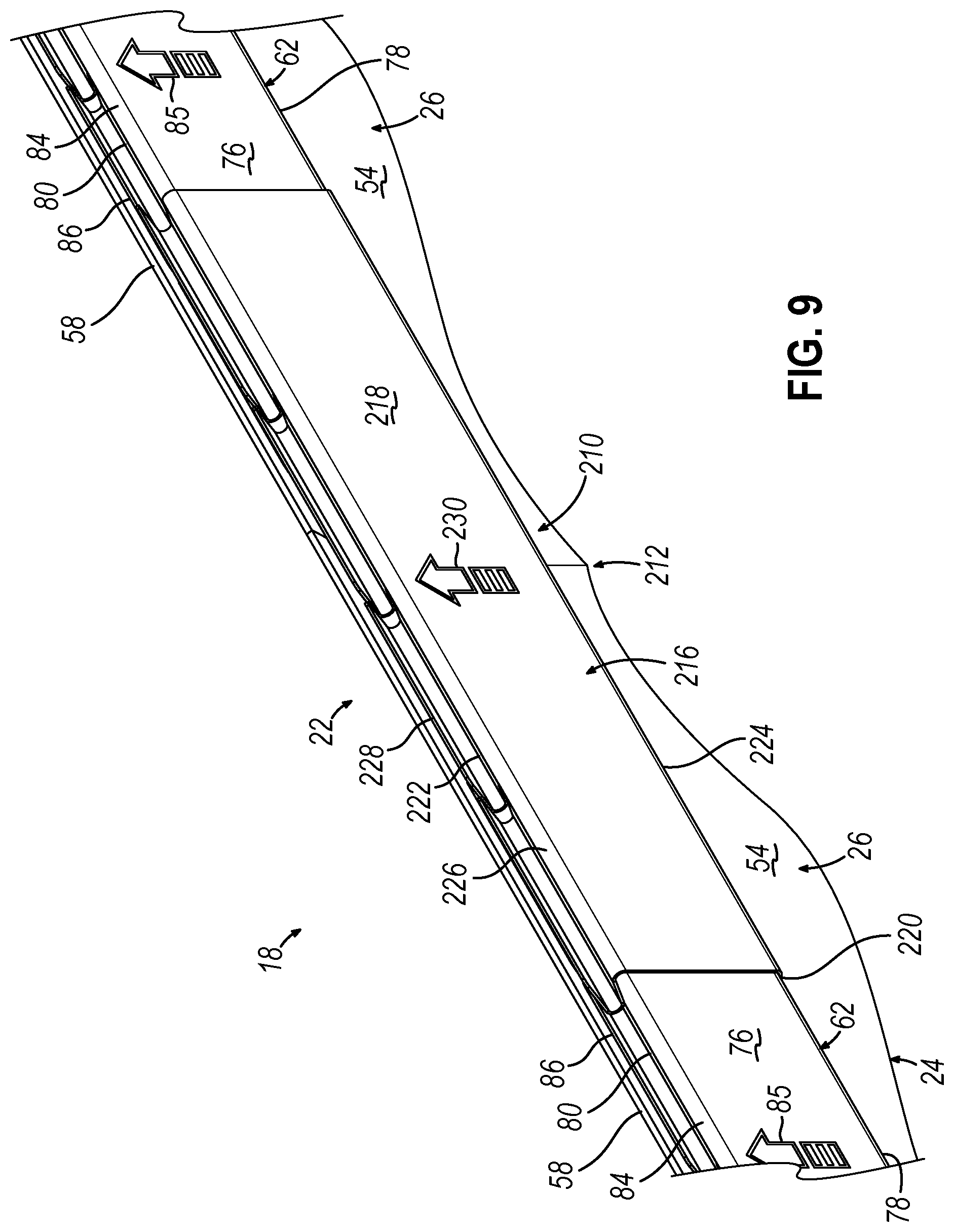 Patent US12129107 Figure 7 – Floating roof seal and related methods