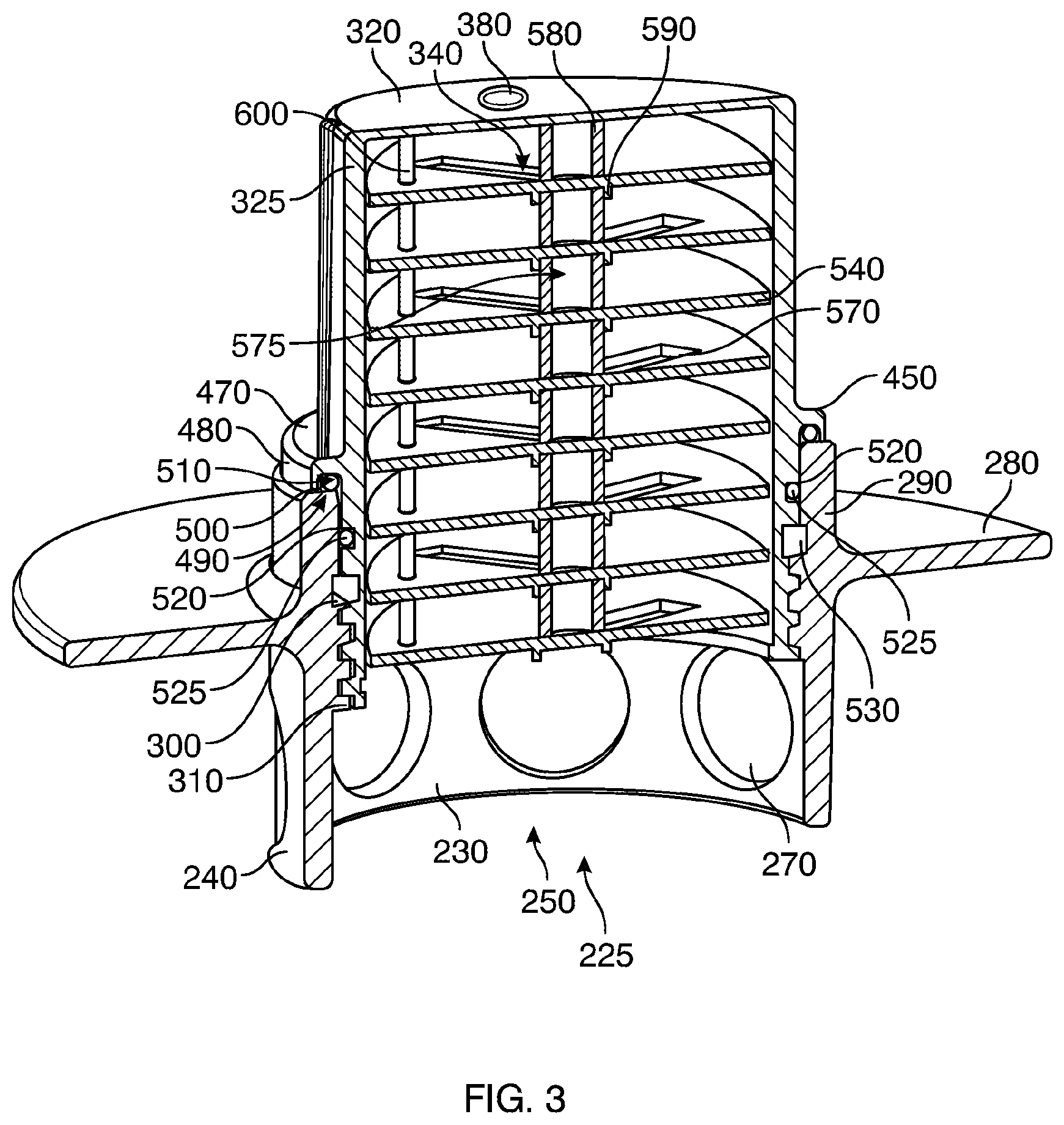 Patent US12129108 Figure 3 – Vent