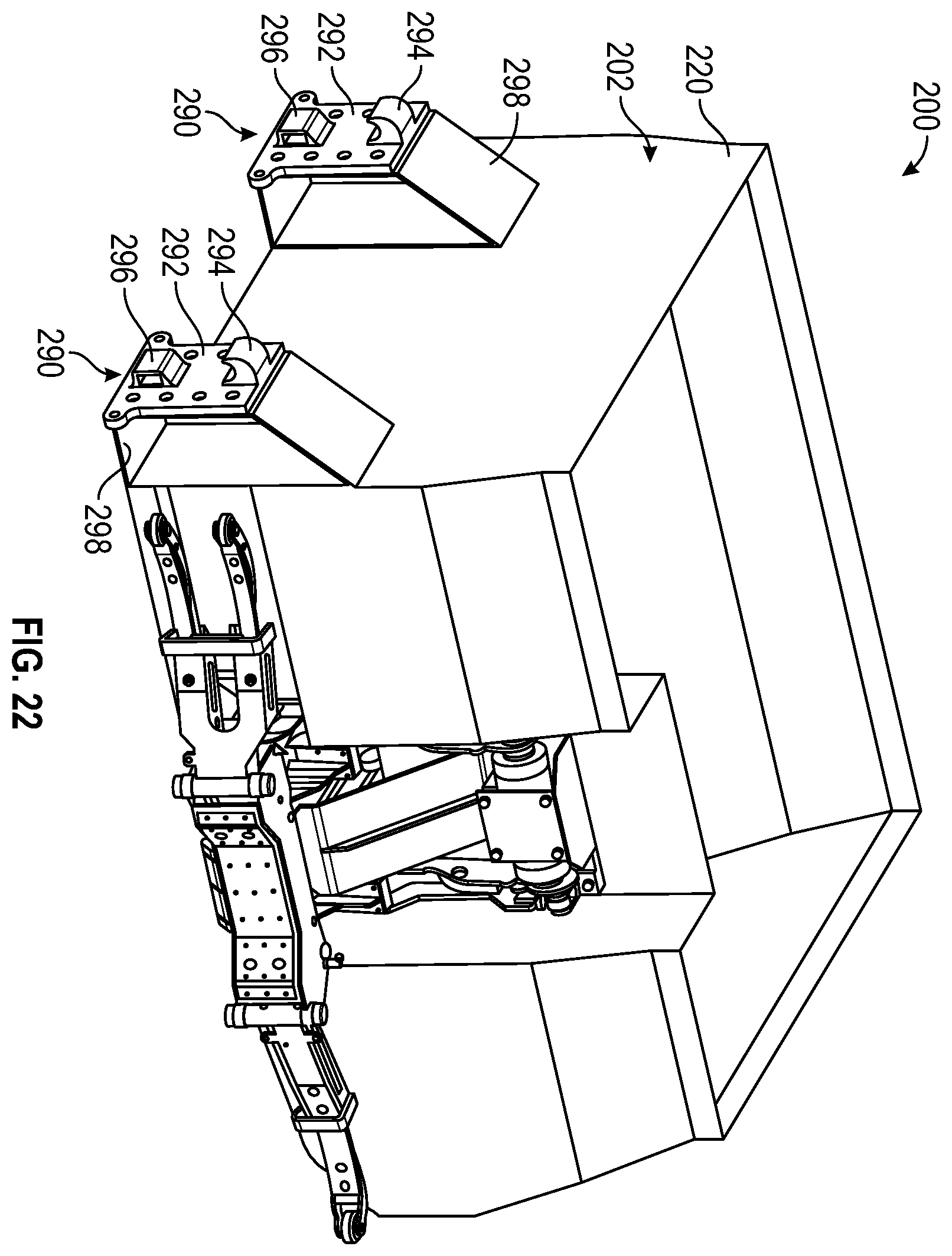 Patent US12129111 Figure 17 – Attachment system for vehicle