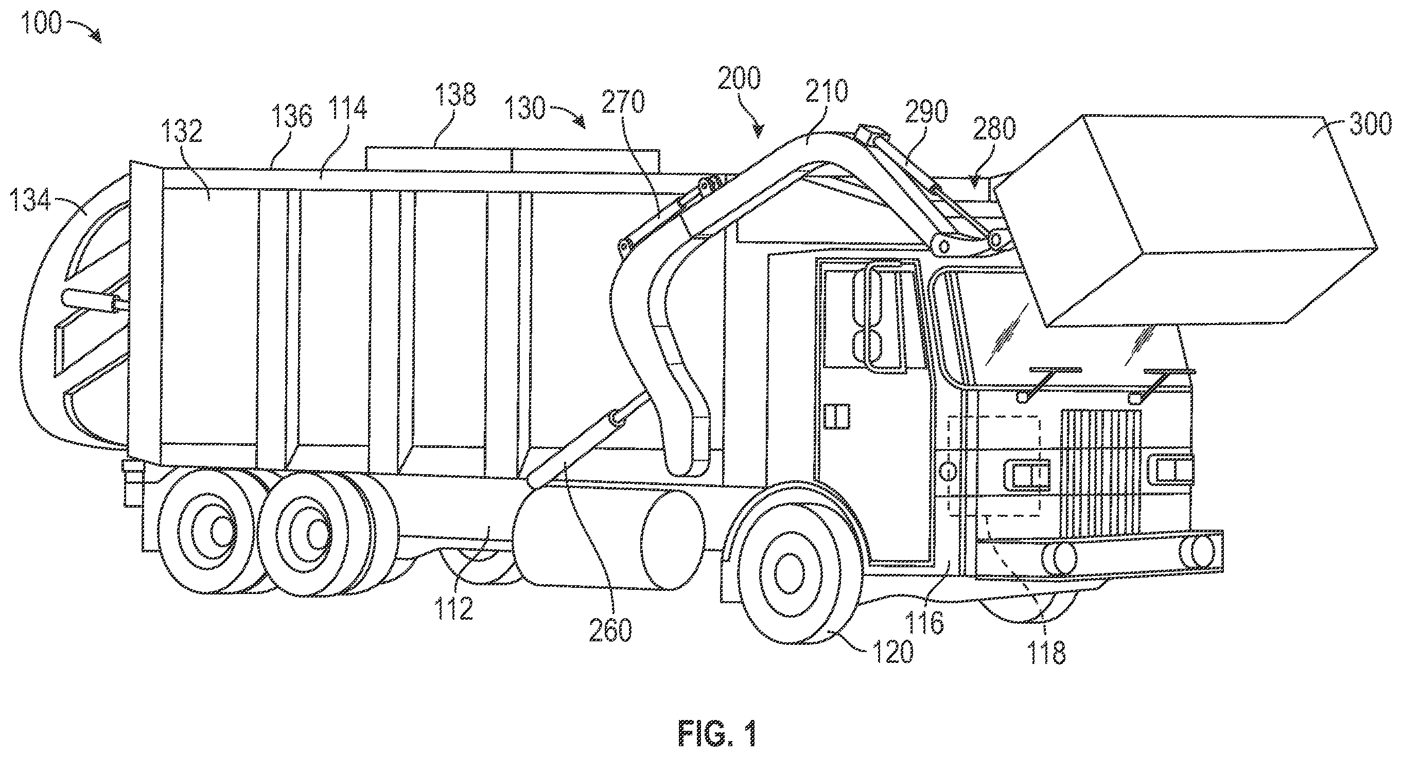 Patent US12129112 Figure 1 – Carry can lateral stabilizer