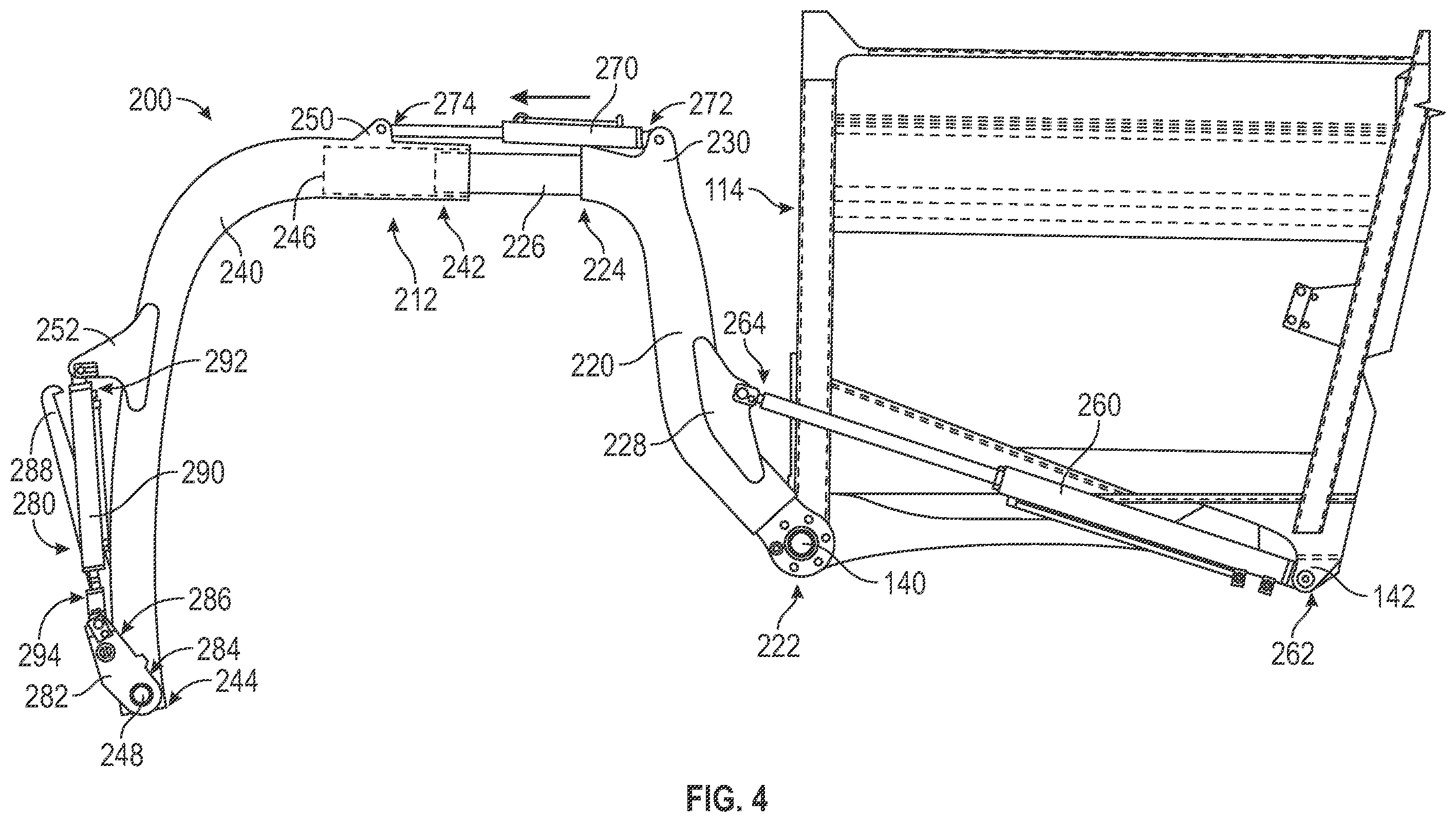 Patent US12129112 Figure 4 – Carry can lateral stabilizer