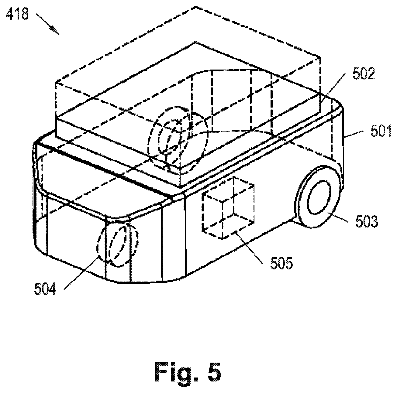 Patent US12129114 Figure 5 – Storage and picking system having improved stocking performance and method for operating same