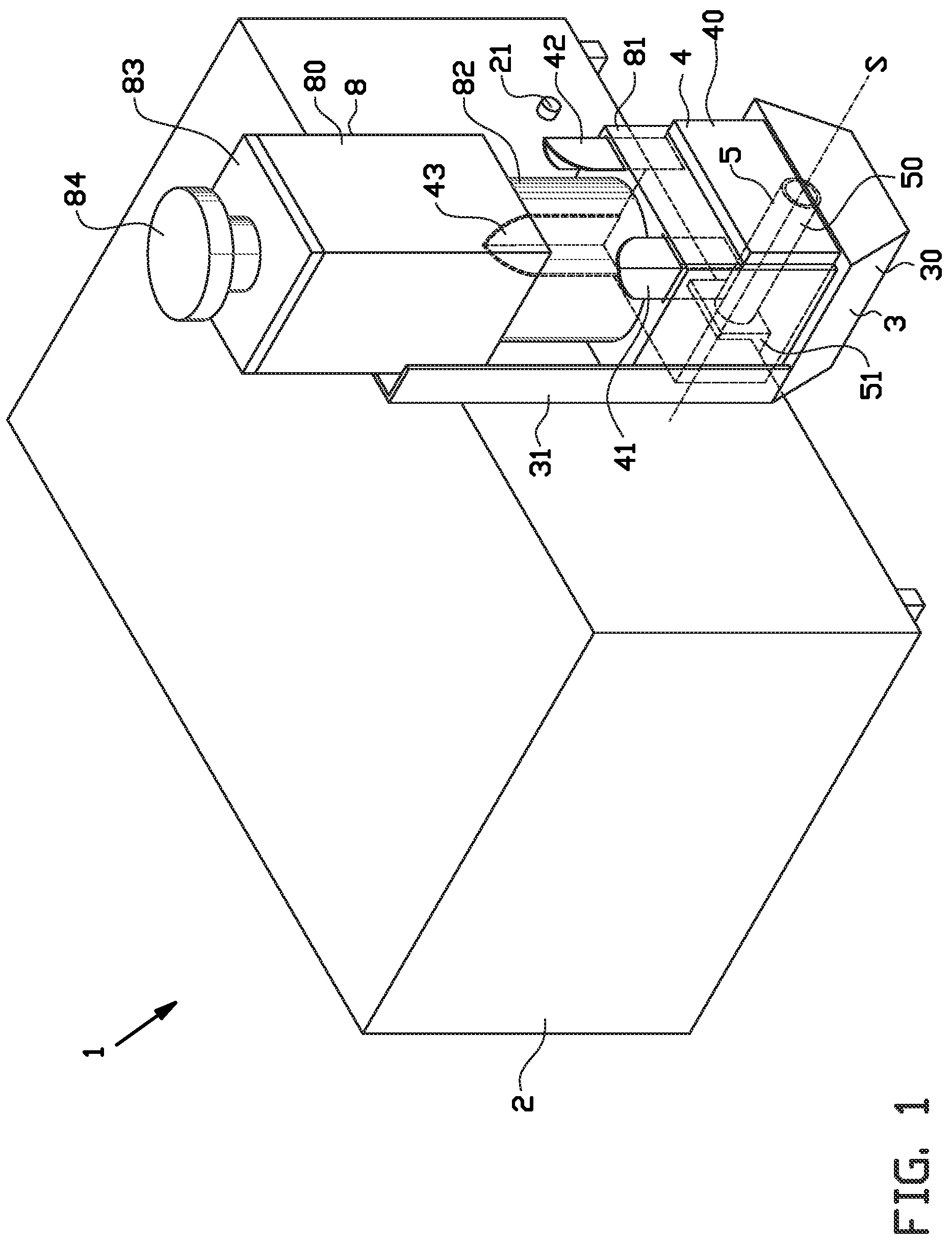 Patent US12129116 Figure 1 – Filling station and method for filling a feeder unit with discrete medicaments