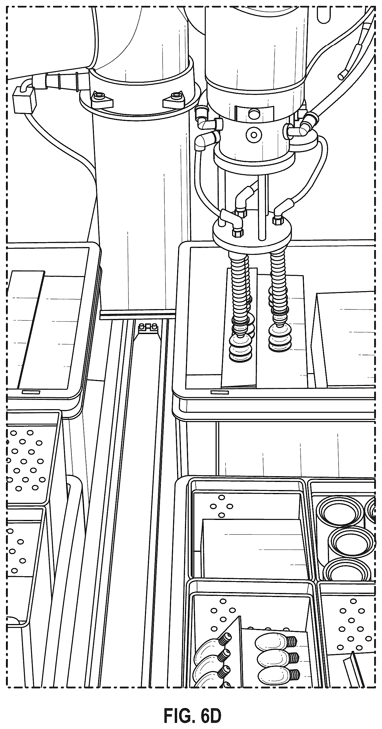 Patent US12129122 Figure 7 – Modular inventory handling system and method