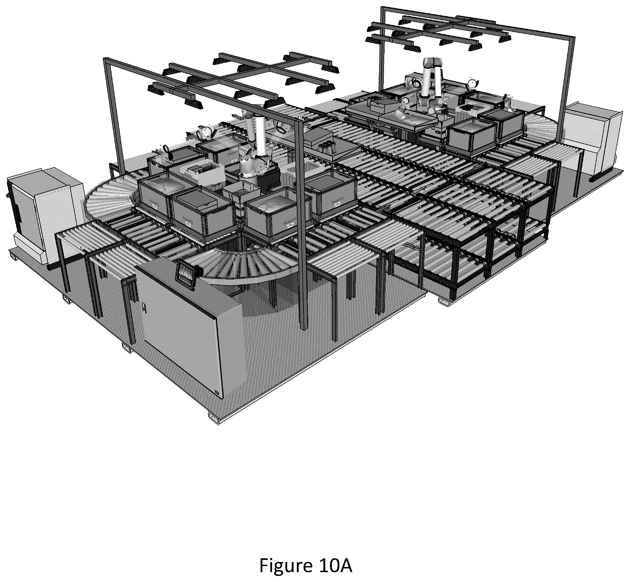Patent US12129122 Figure 12 – Modular inventory handling system and method