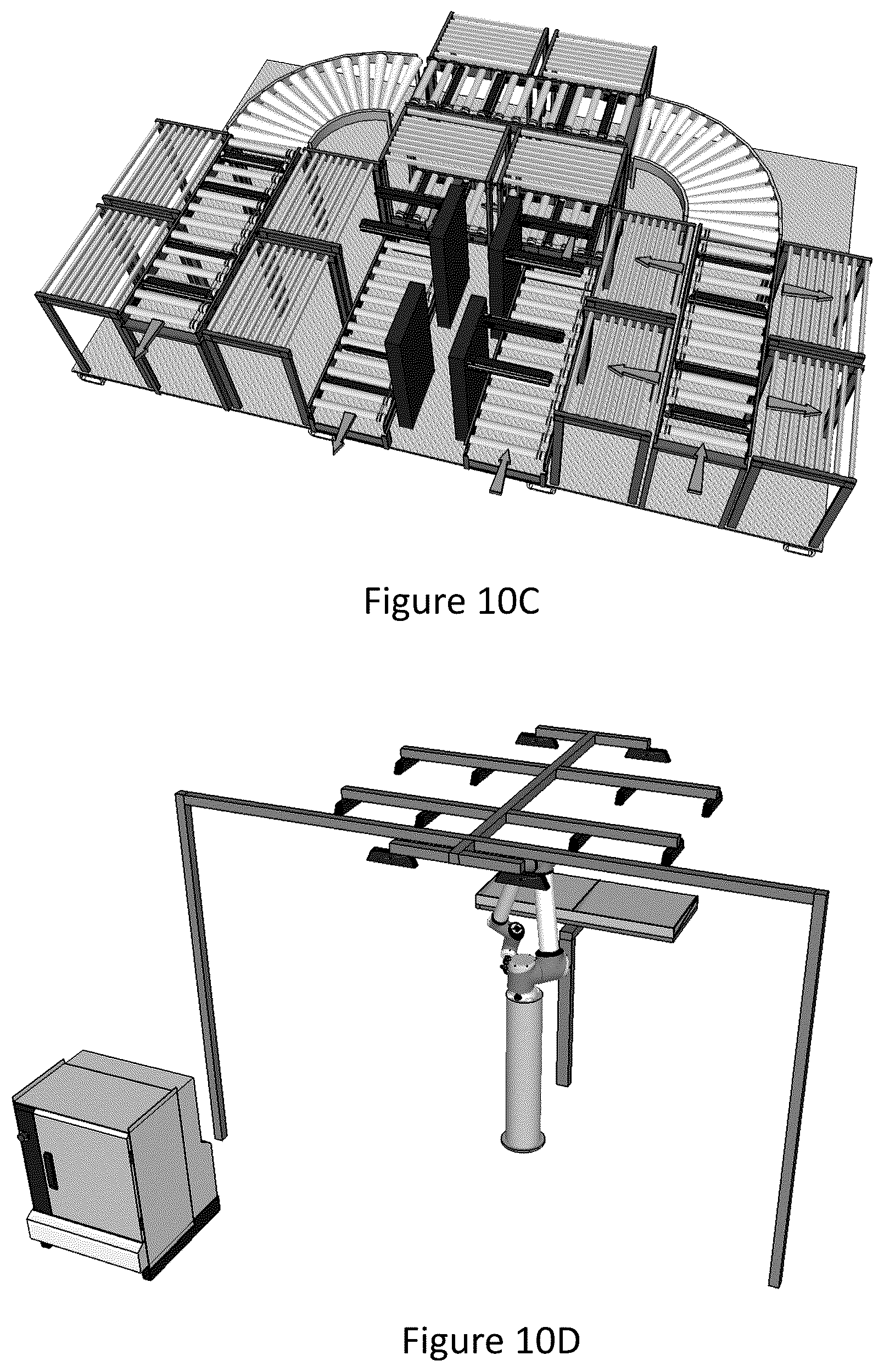 Patent US12129122 Figure 14 – Modular inventory handling system and method