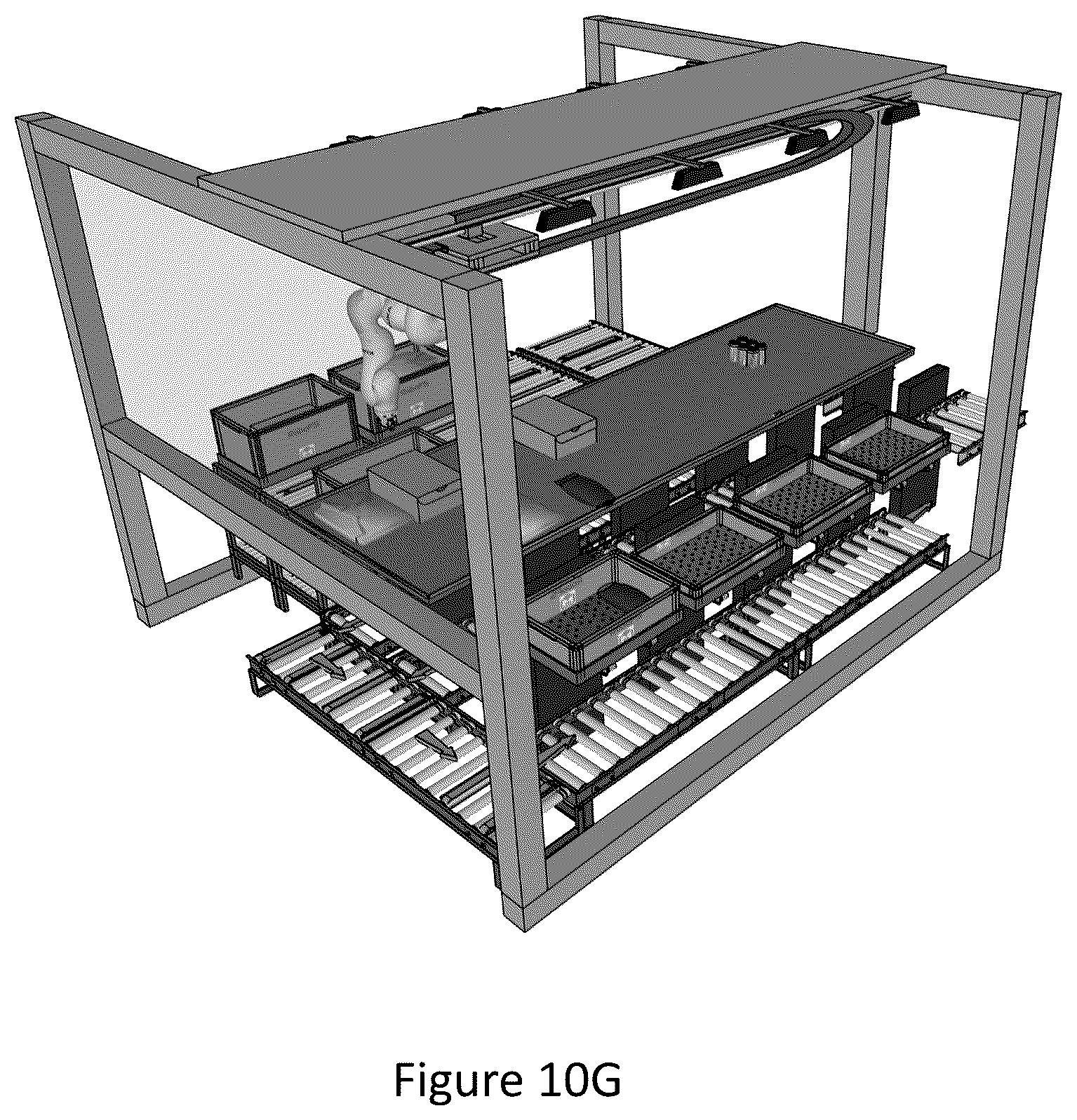 Patent US12129122 Figure 17 – Modular inventory handling system and method