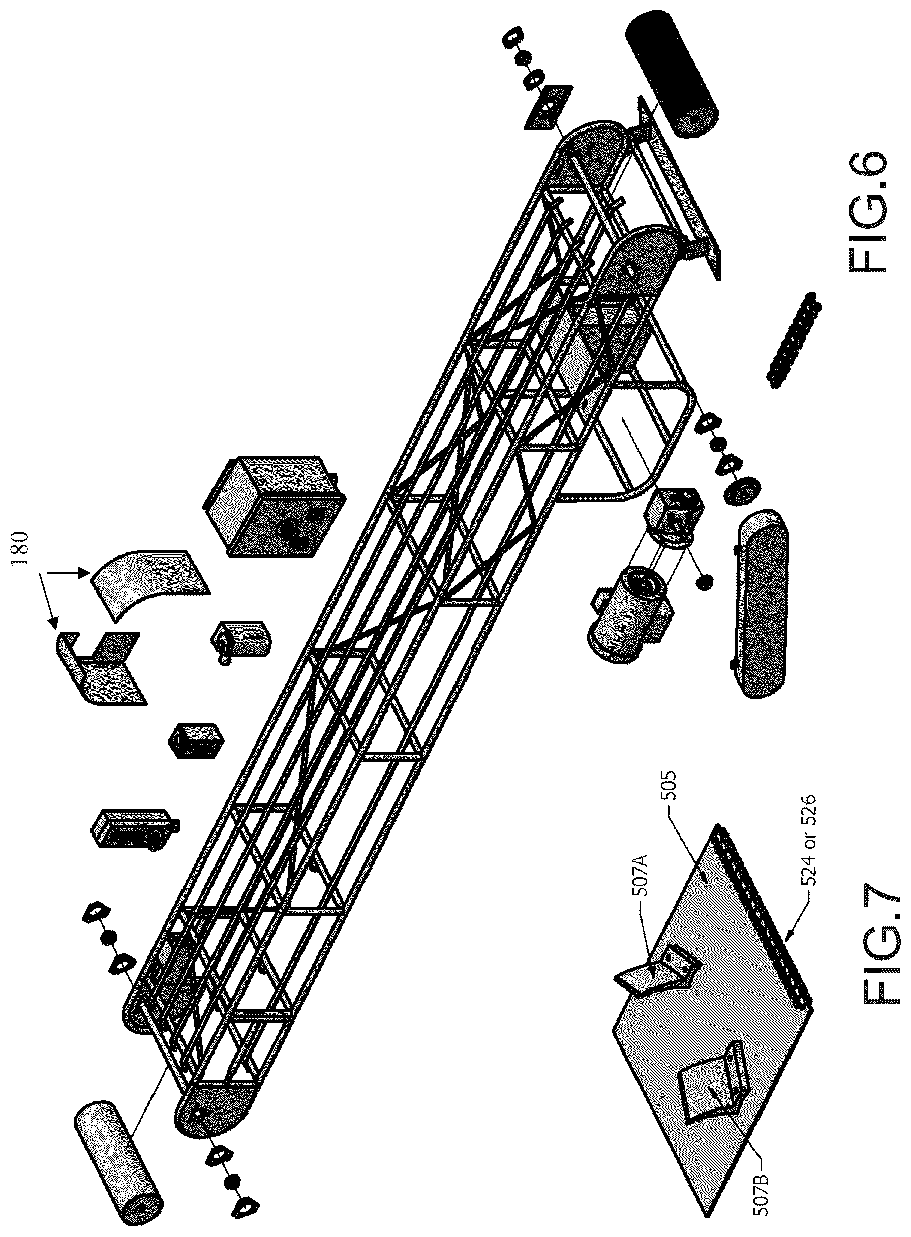 Patent US12129124 Figure 6 – Method and system for conveying articles and an apparatus for doing the same