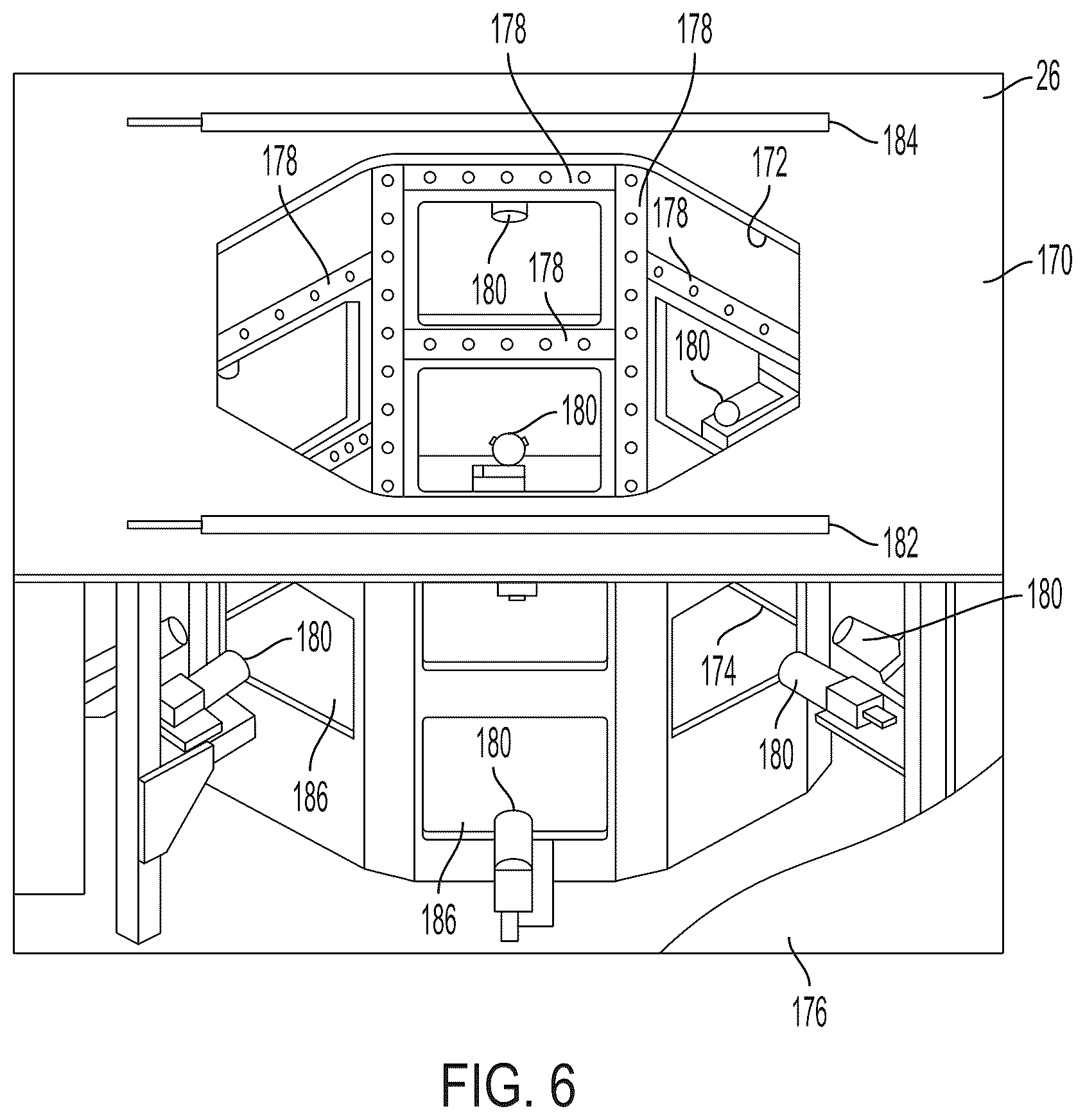 Patent US12129125 Figure 5 – Systems and methods for providing order fulfillment using a conveyor takeaway system