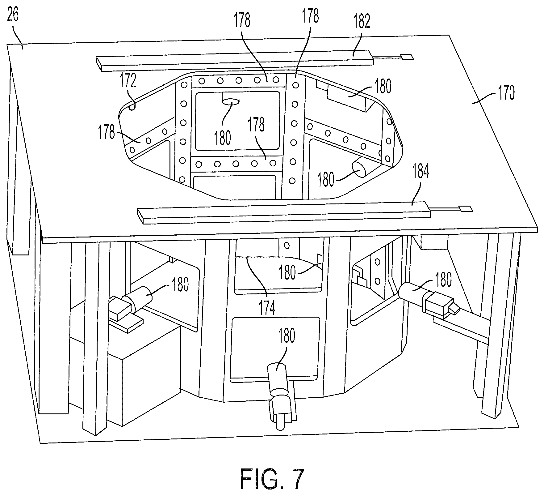 Patent US12129125 Figure 6 – Systems and methods for providing order fulfillment using a conveyor takeaway system