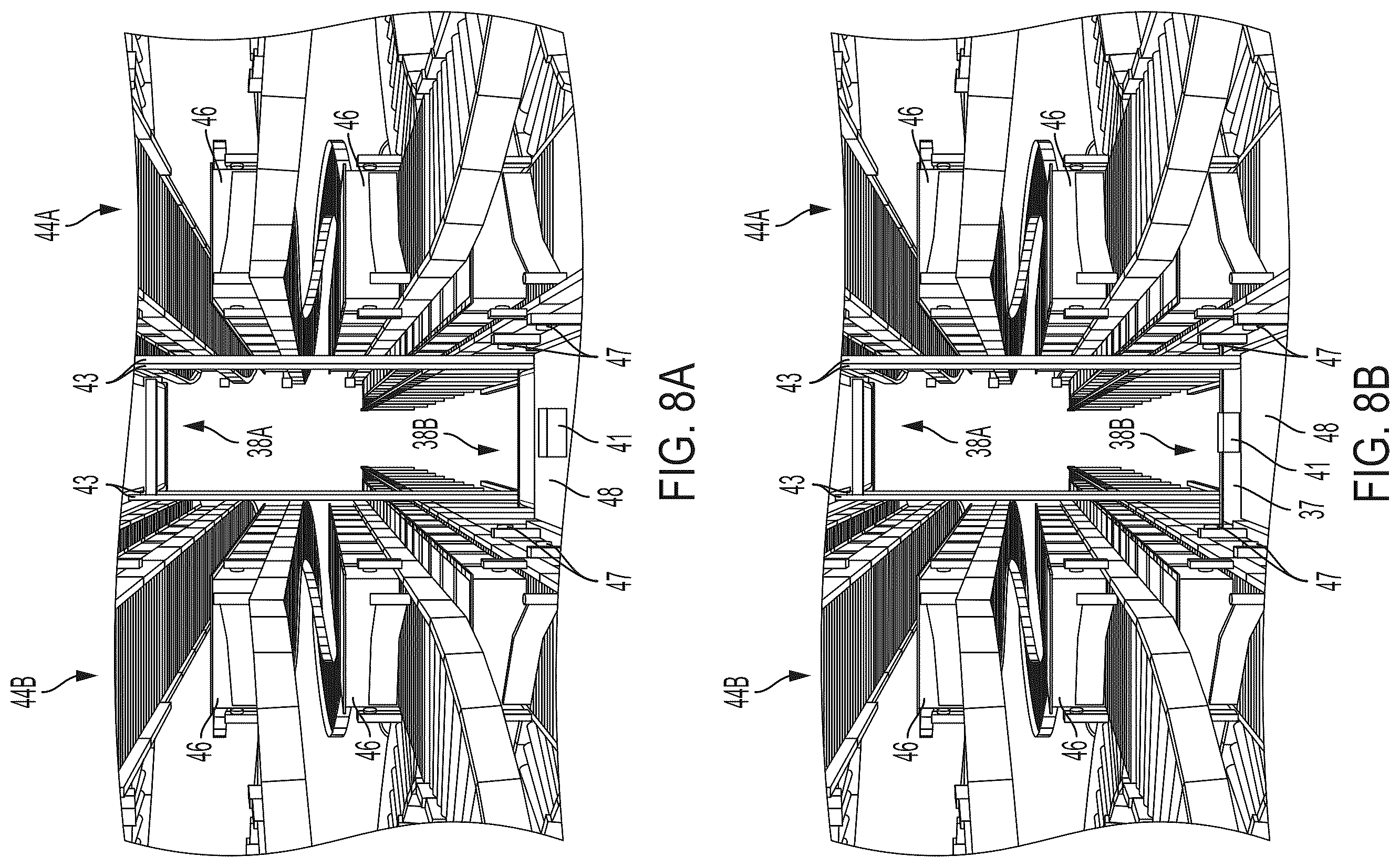 Patent US12129125 Figure 7 – Systems and methods for providing order fulfillment using a conveyor takeaway system