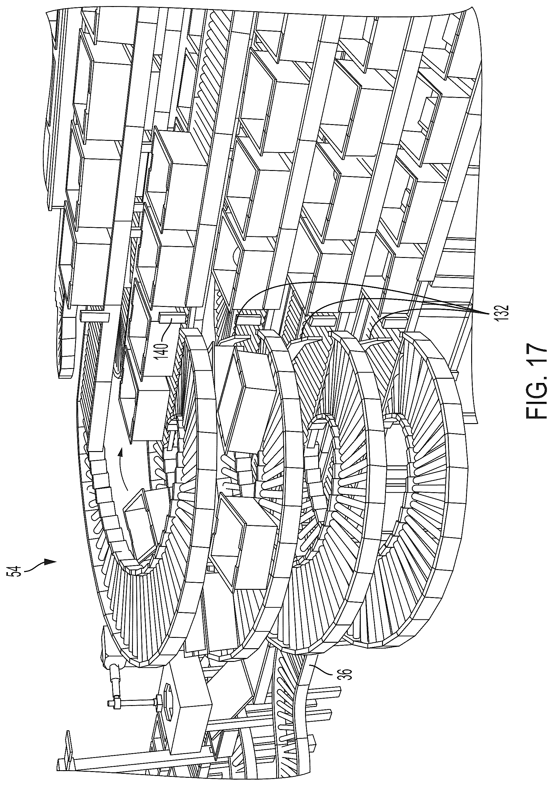 Patent US12129125 Figure 18 – Systems and methods for providing order fulfillment using a conveyor takeaway system
