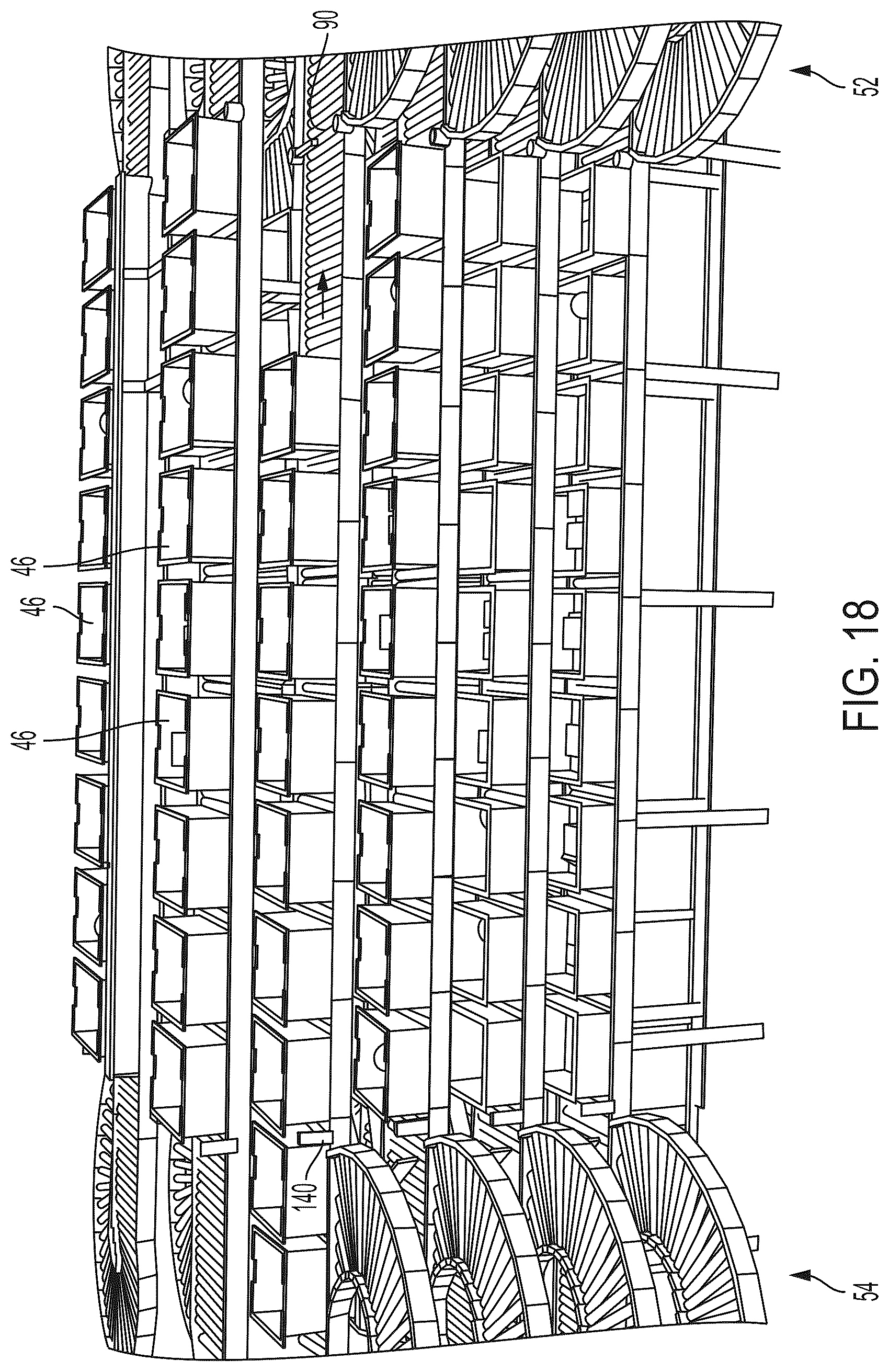 Patent US12129125 Figure 19 – Systems and methods for providing order fulfillment using a conveyor takeaway system