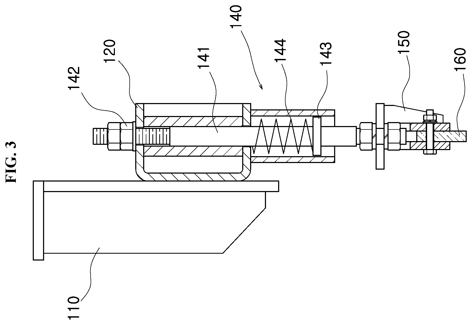 Patent US12129128 Figure 3 – Cleaner device for belt conveyor