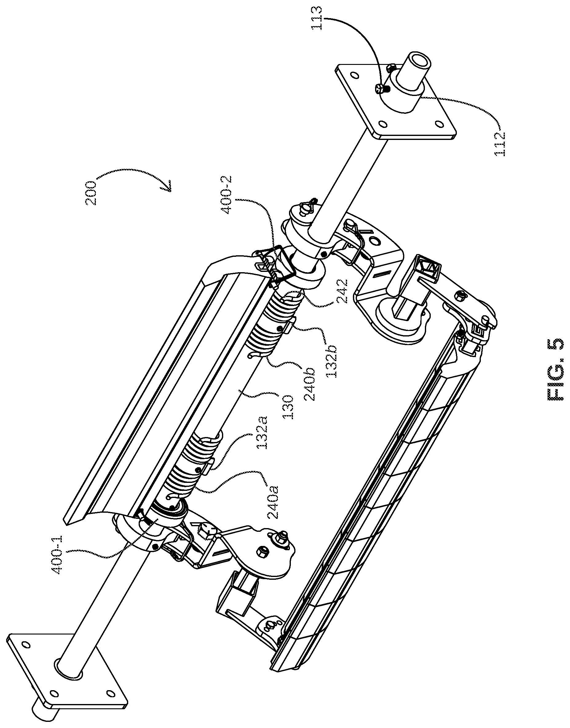 Patent US12129129 Figure 5 – Conveyor scraper systems, methods and apparatus