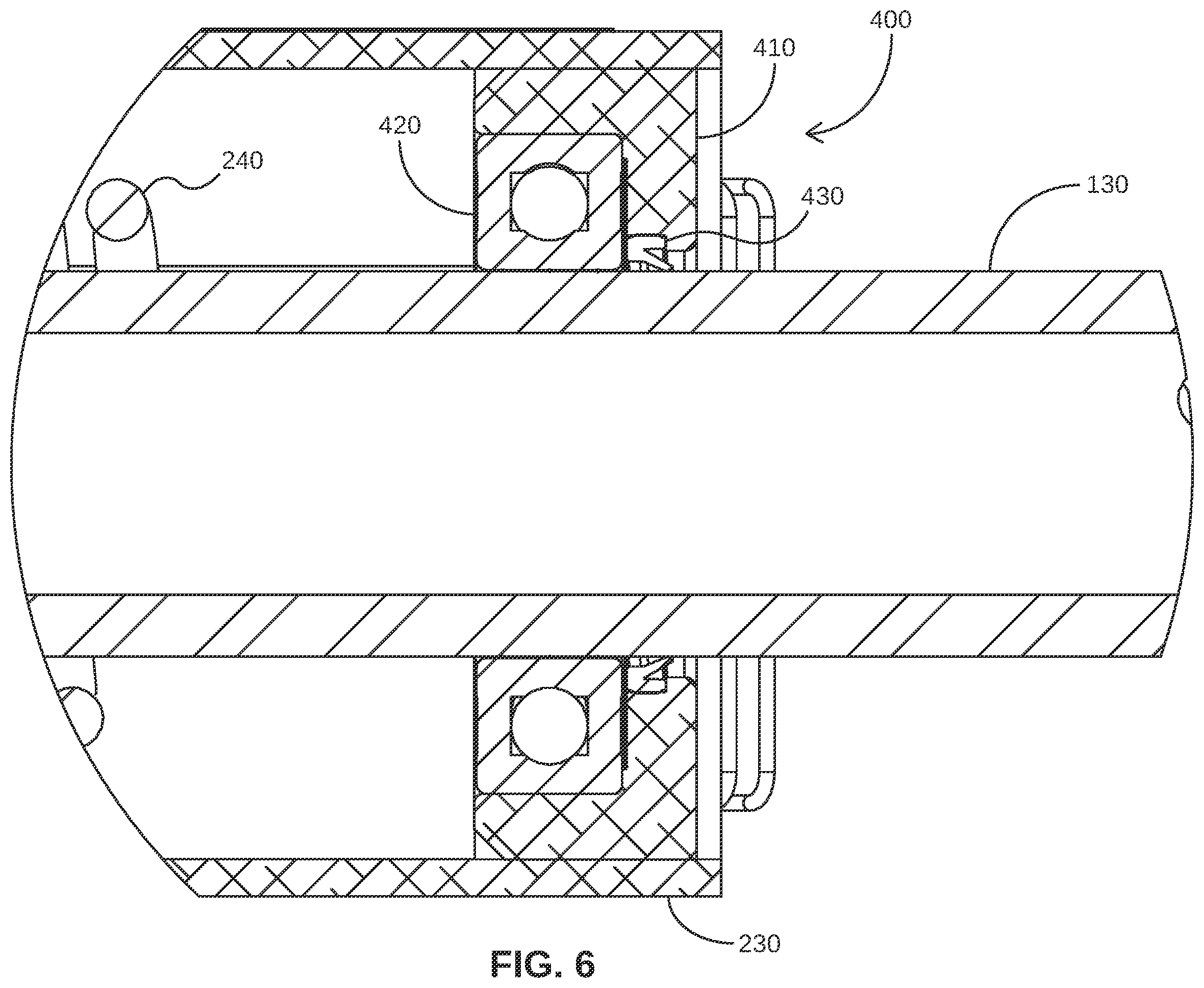 Patent US12129129 Figure 6 – Conveyor scraper systems, methods and apparatus