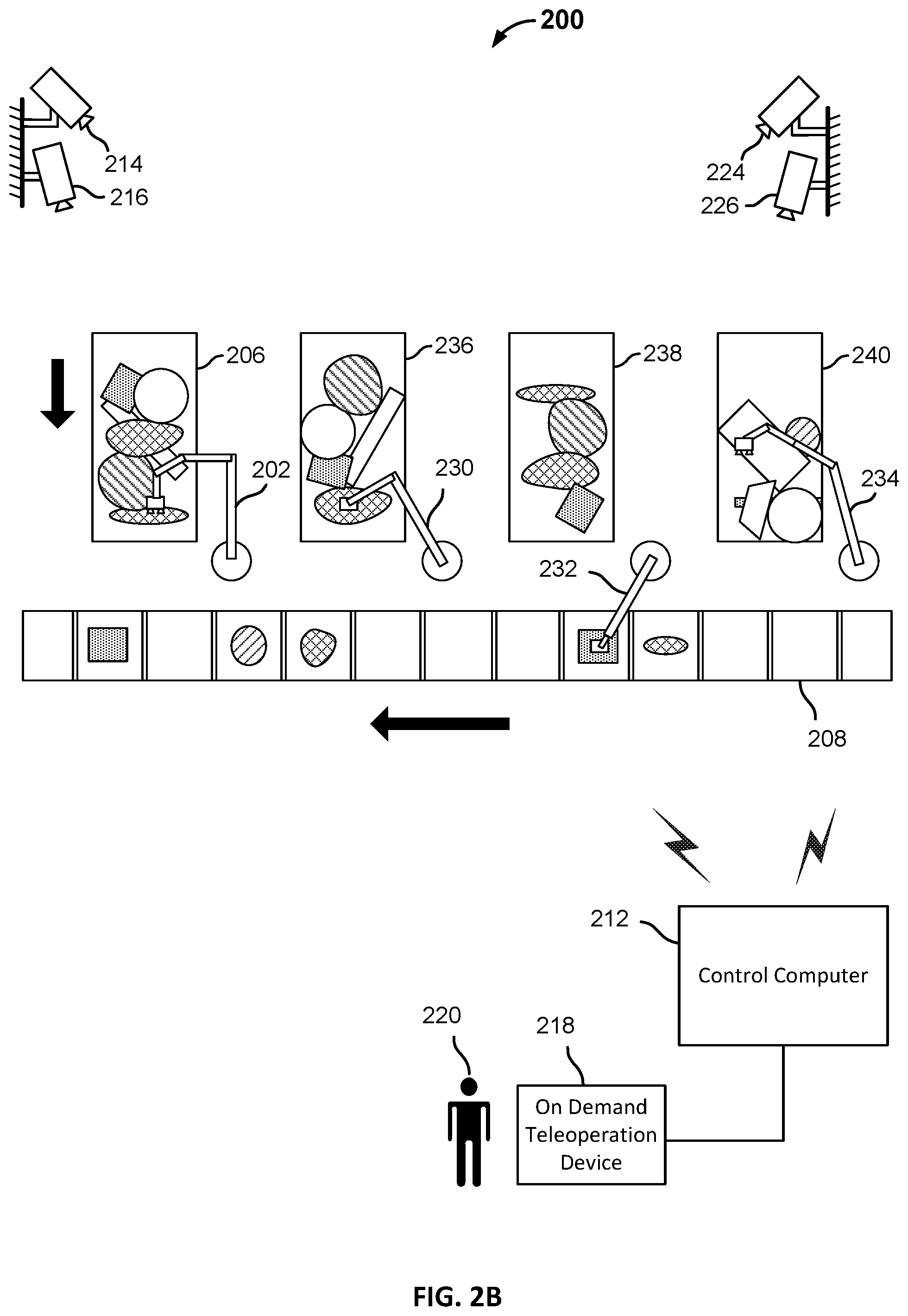 Patent US12129132 Figure 3 – Singulation of arbitrary mixed items