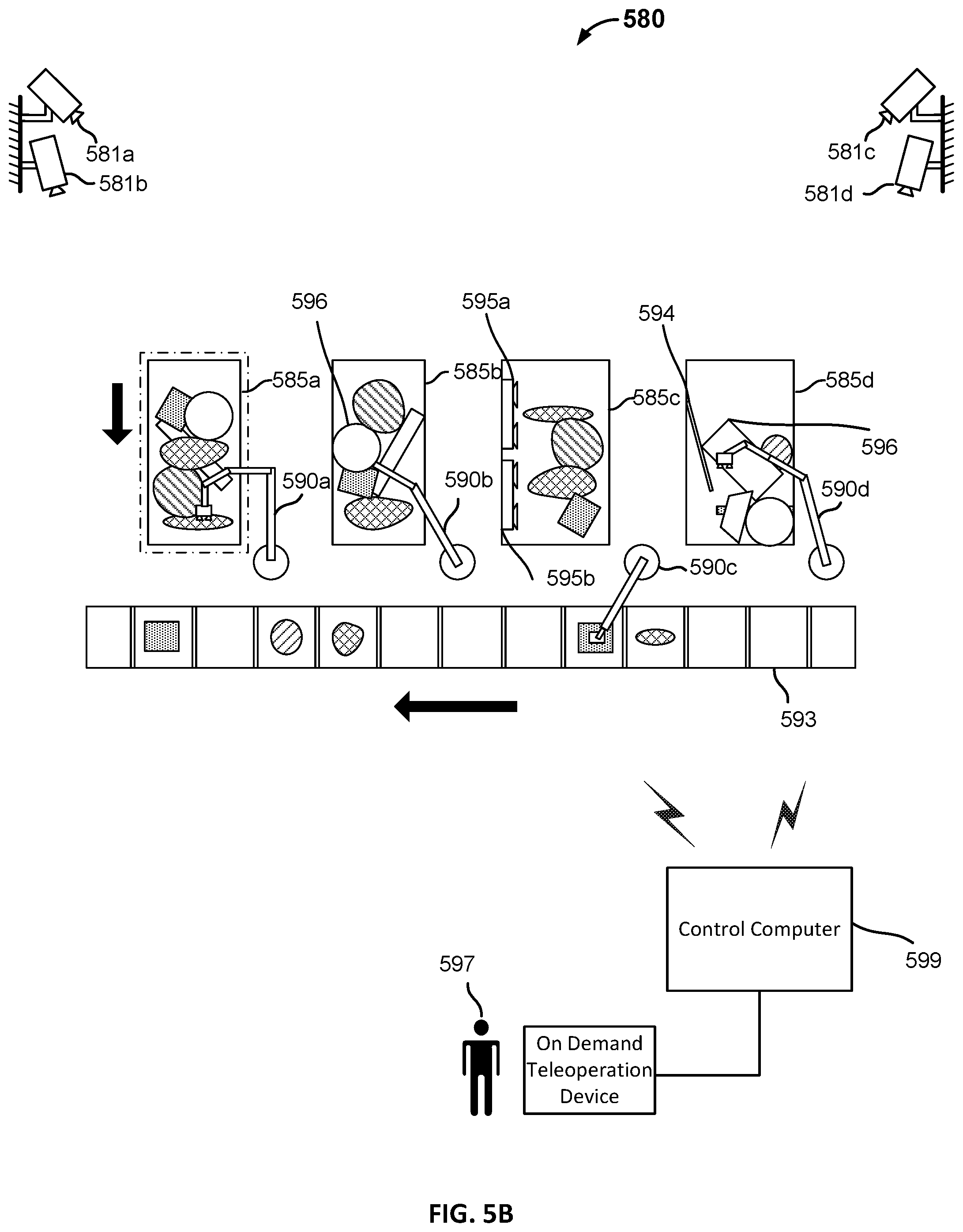 Patent US12129132 Figure 9 – Singulation of arbitrary mixed items