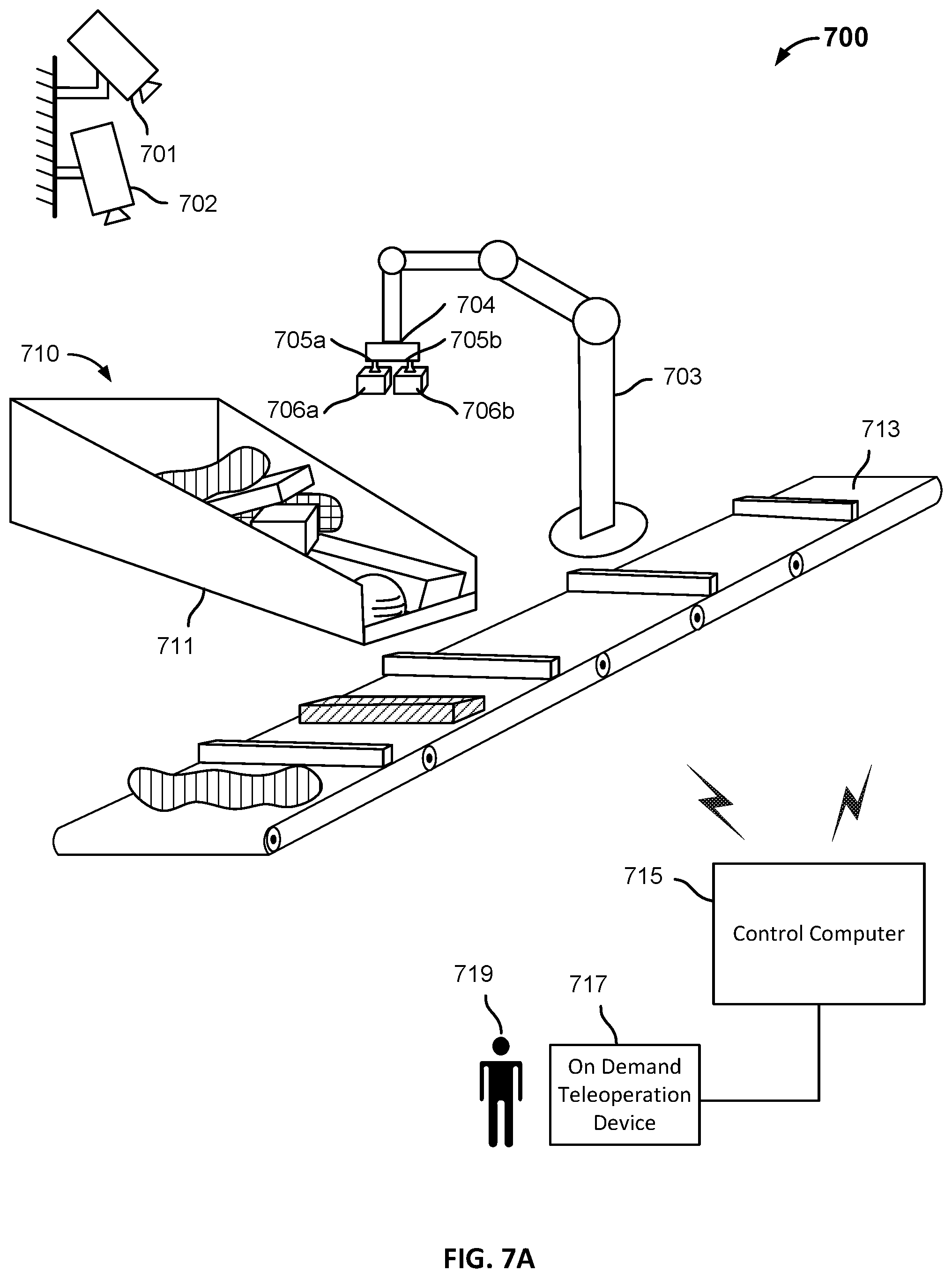 Patent US12129132 Figure 16 – Singulation of arbitrary mixed items