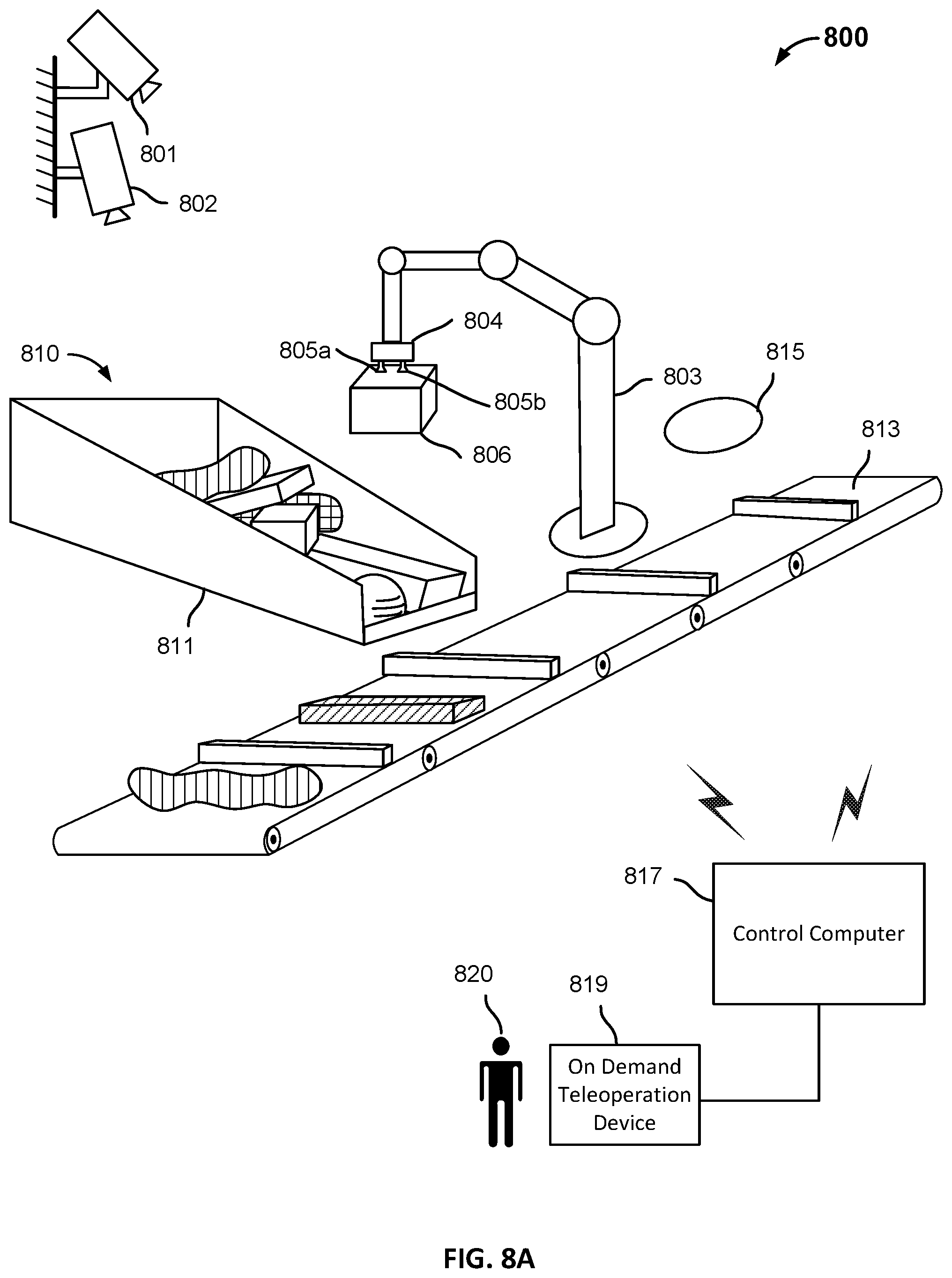 Patent US12129132 Figure 18 – Singulation of arbitrary mixed items