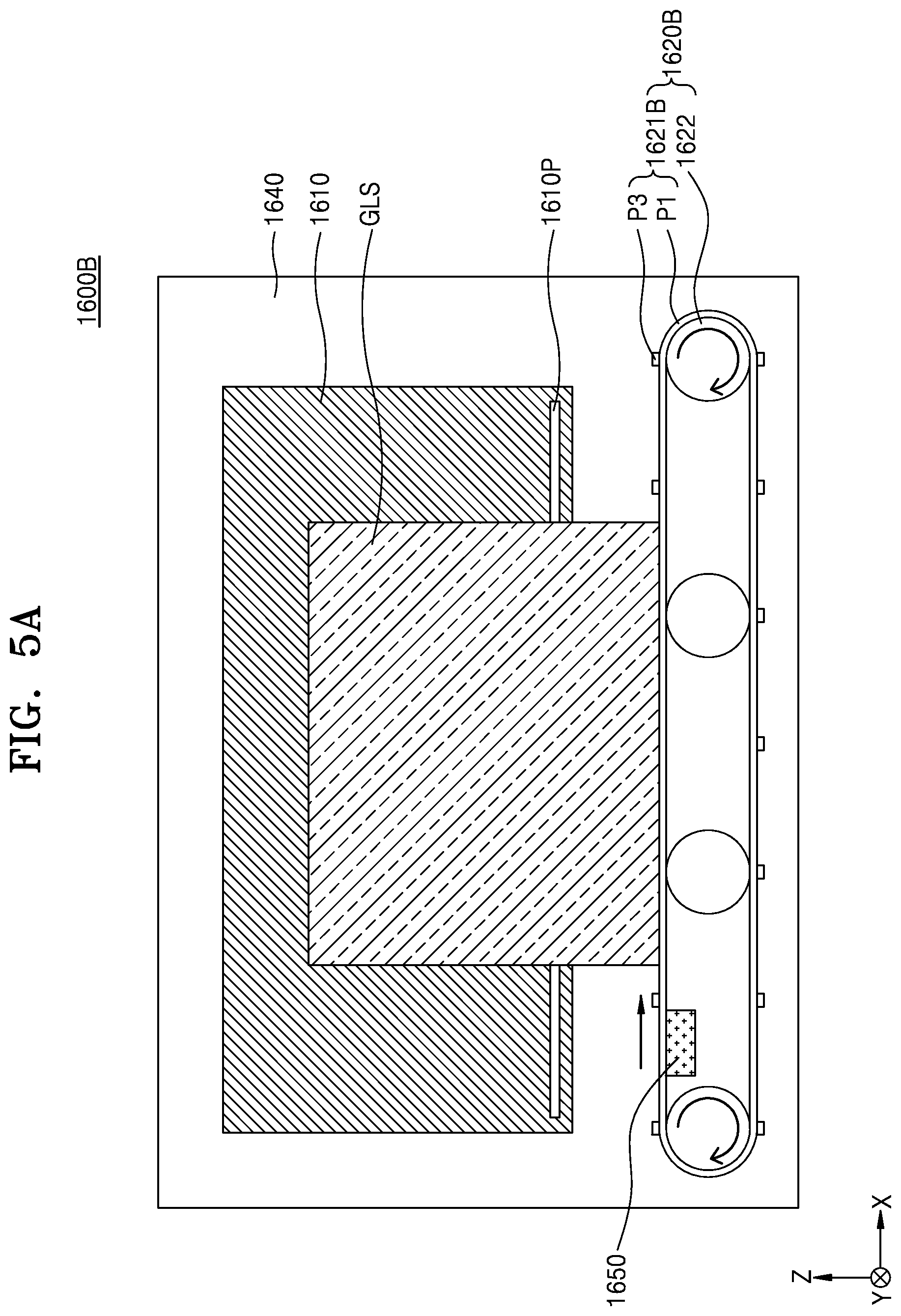 Patent US12129133 Figure 6 – Glass transportation apparatus and a system for manufacturing multi-pane glass units comprising the same