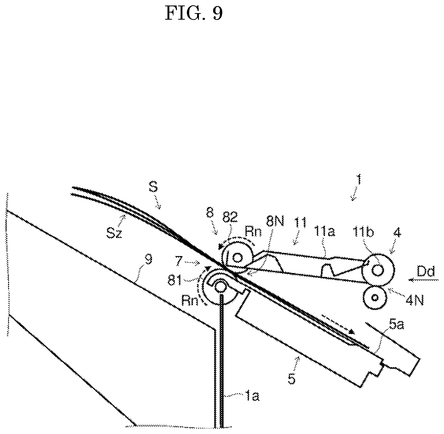 Patent US12129139 Figure 9 – Sheet post-processing apparatus and image forming system