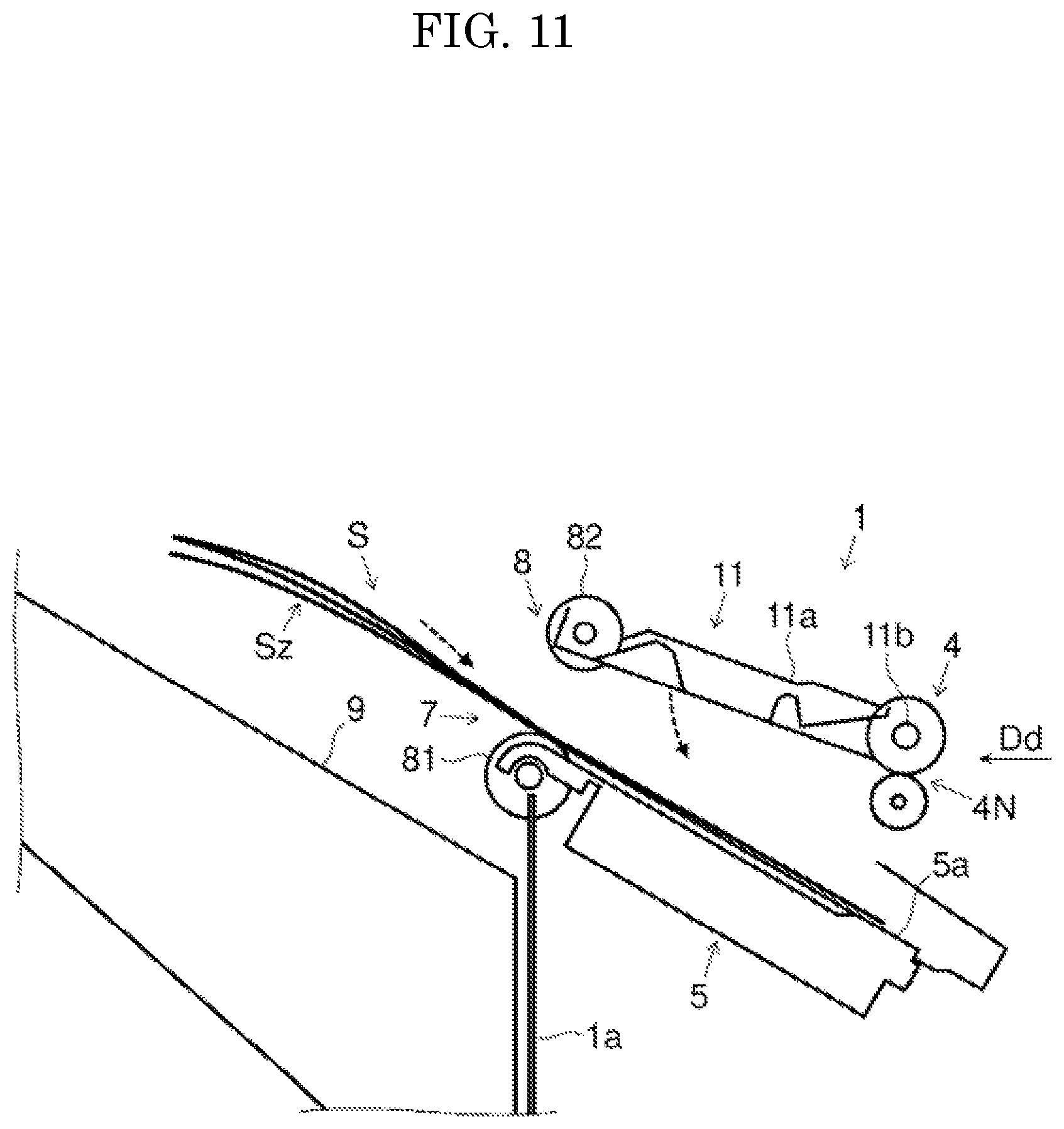Patent US12129139 Figure 11 – Sheet post-processing apparatus and image forming system
