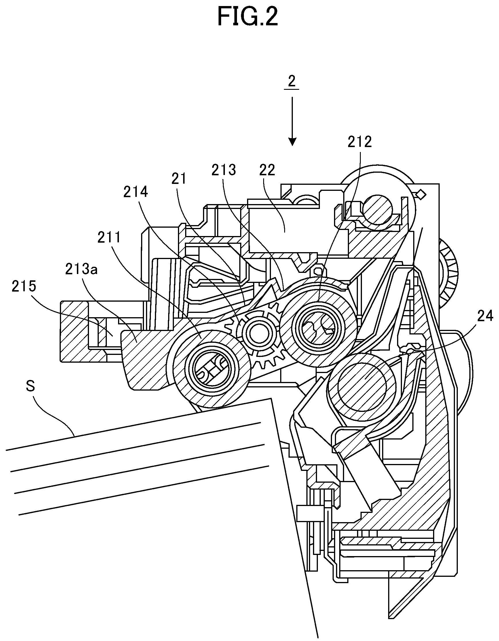 Patent US12129140 Figure 2 – Sheet feeding apparatus and image forming apparatus