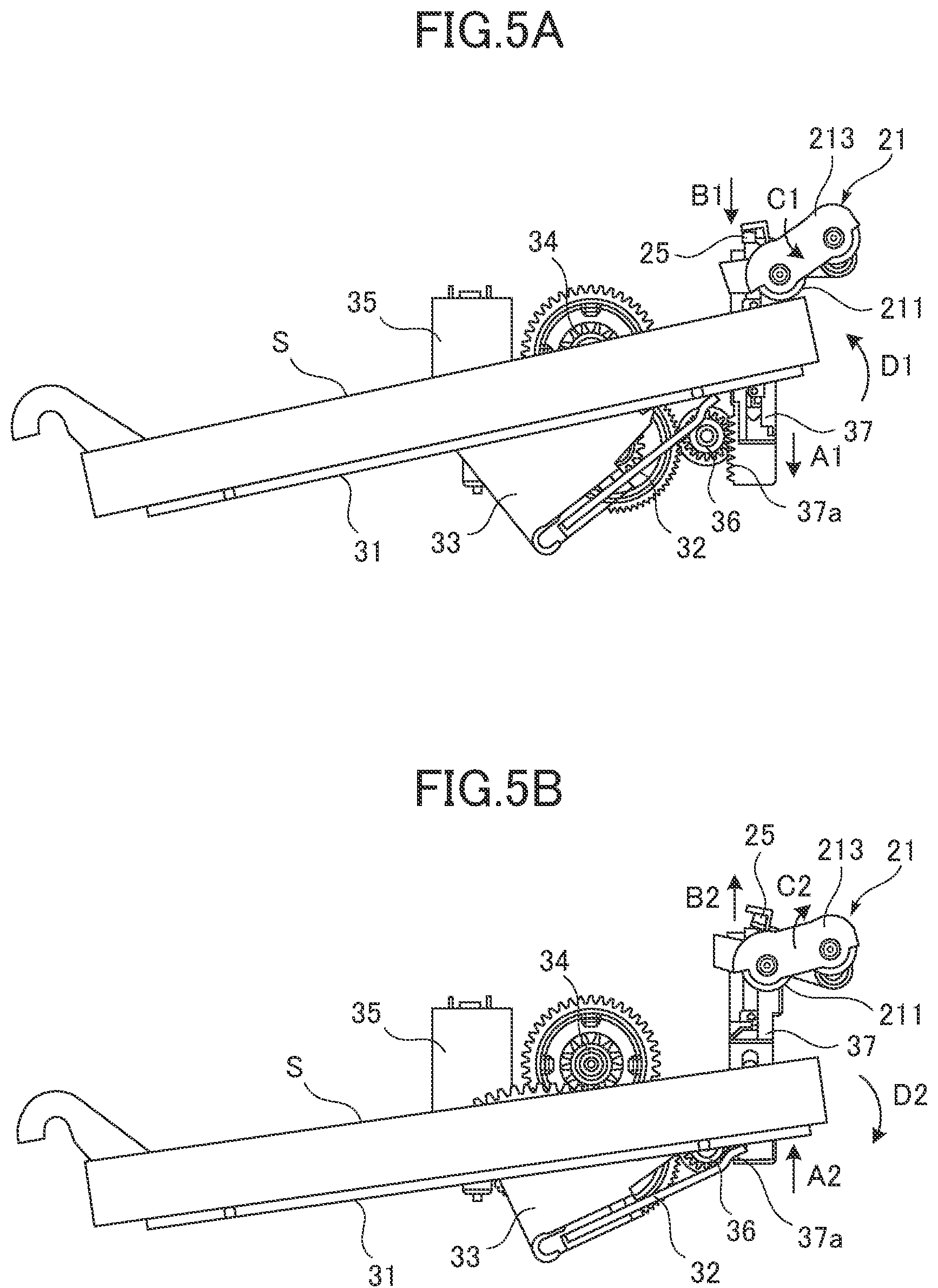 Patent US12129140 Figure 5 – Sheet feeding apparatus and image forming apparatus