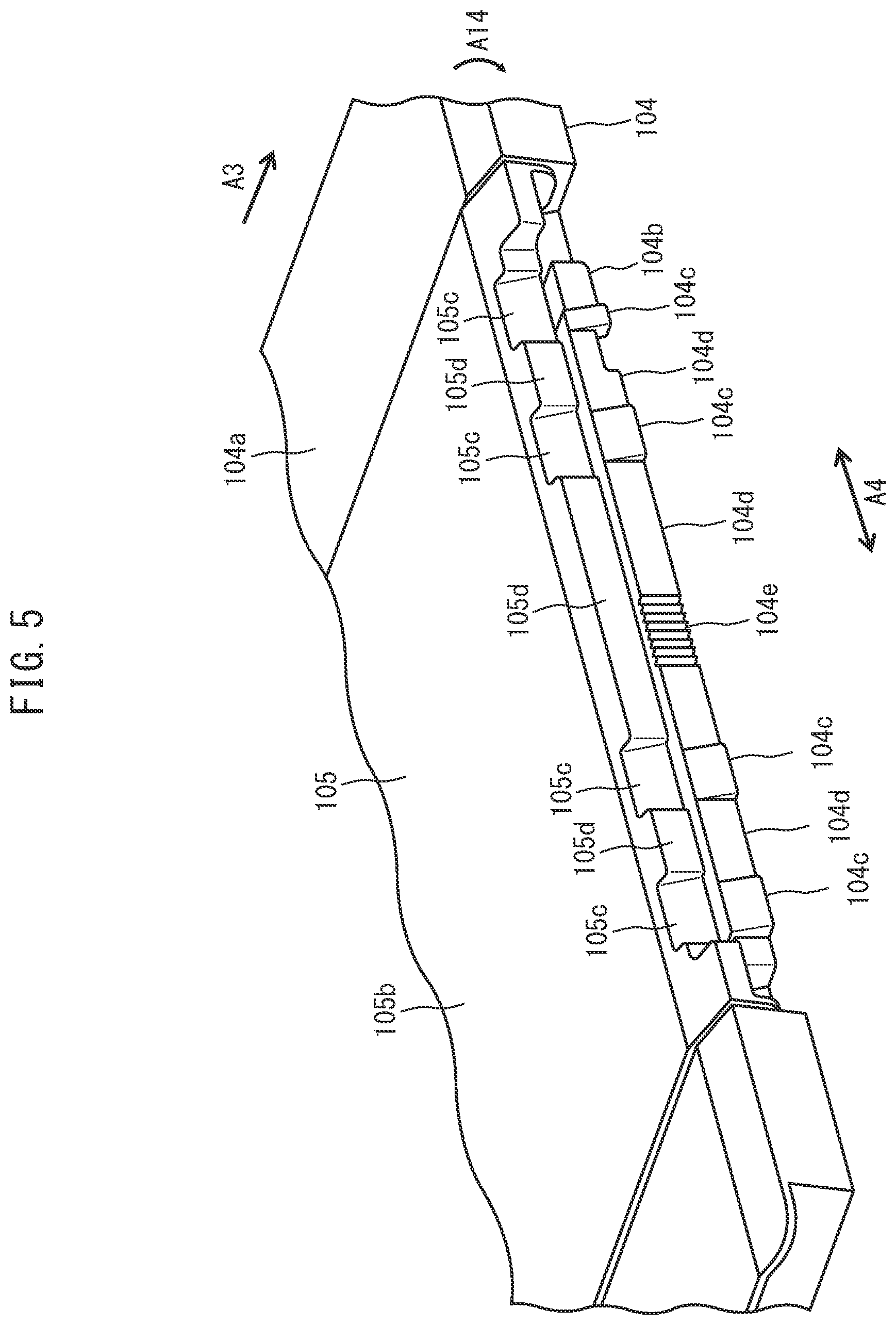 Patent US12129141 Figure 5 – Medium ejection apparatus to change angle of extension tray
