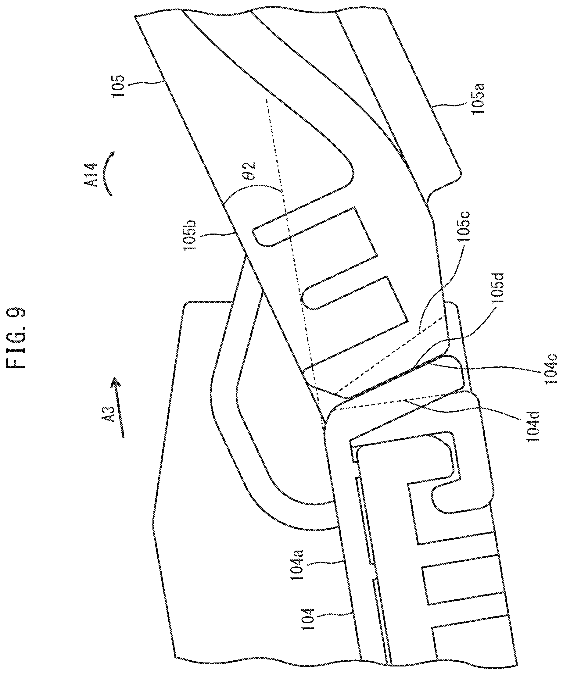 Patent US12129141 Figure 9 – Medium ejection apparatus to change angle of extension tray