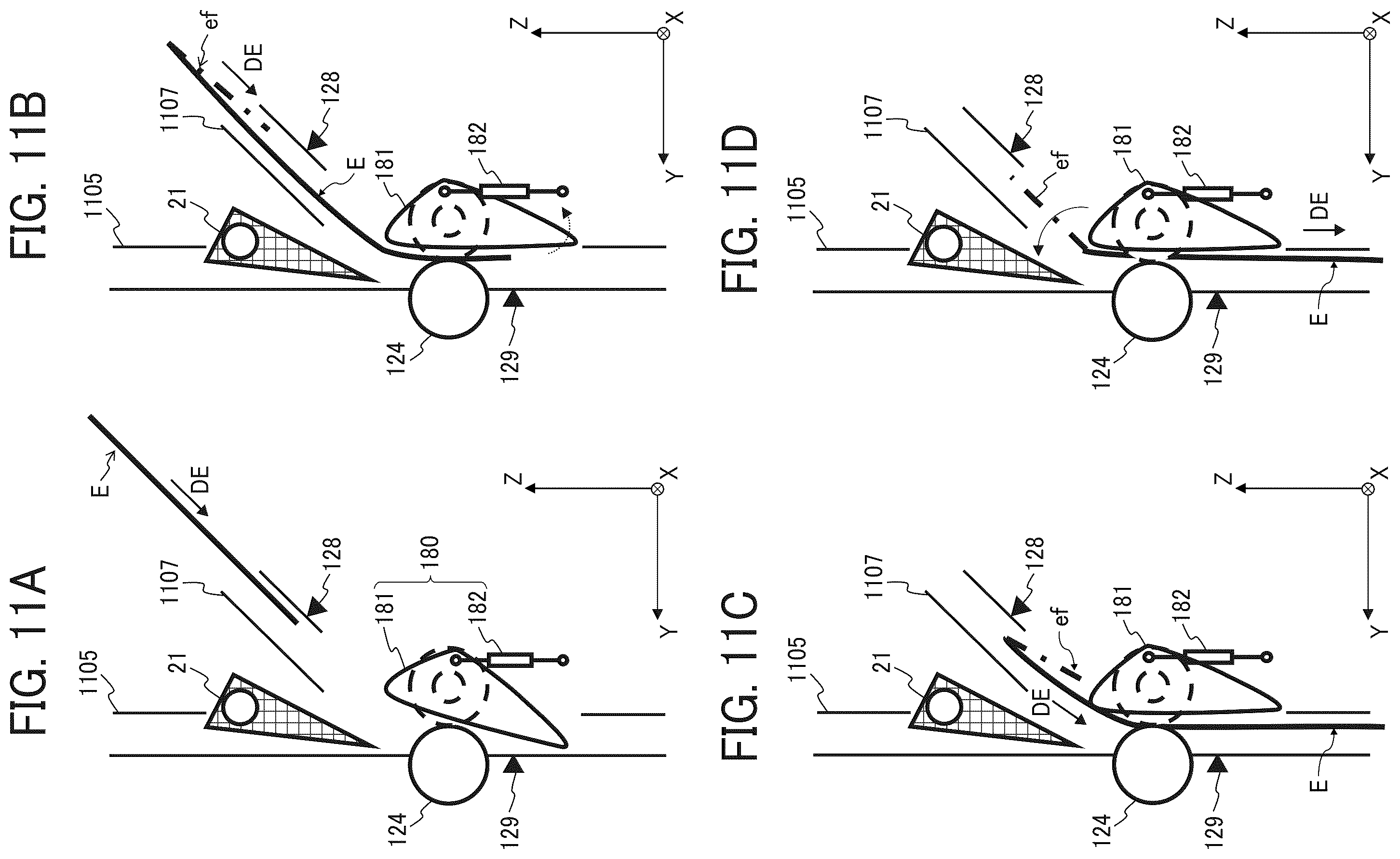 Patent US12129145 Figure 11 – Enclosing apparatus and image forming system