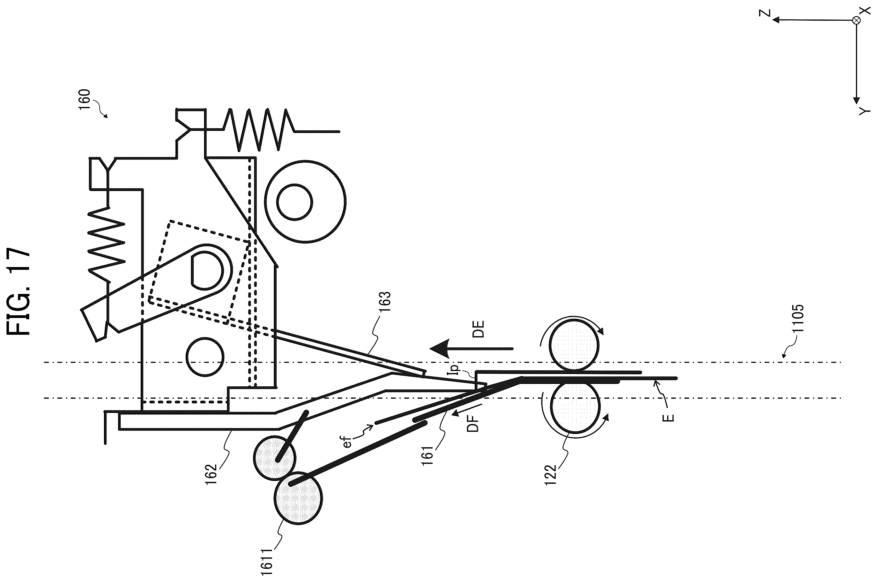 Patent US12129145 Figure 17 – Enclosing apparatus and image forming system