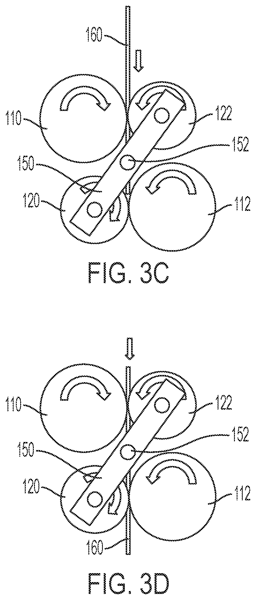 Patent US12129146 Figure 4 – Sheet path intersection device