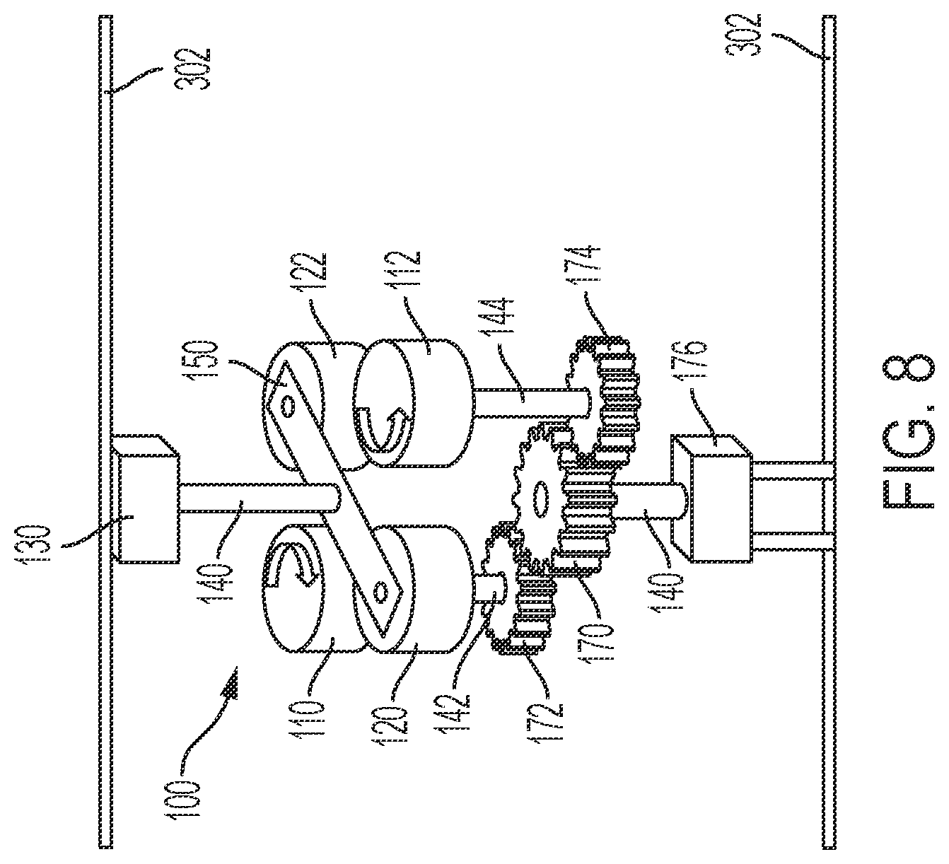 Patent US12129146 Figure 10 – Sheet path intersection device