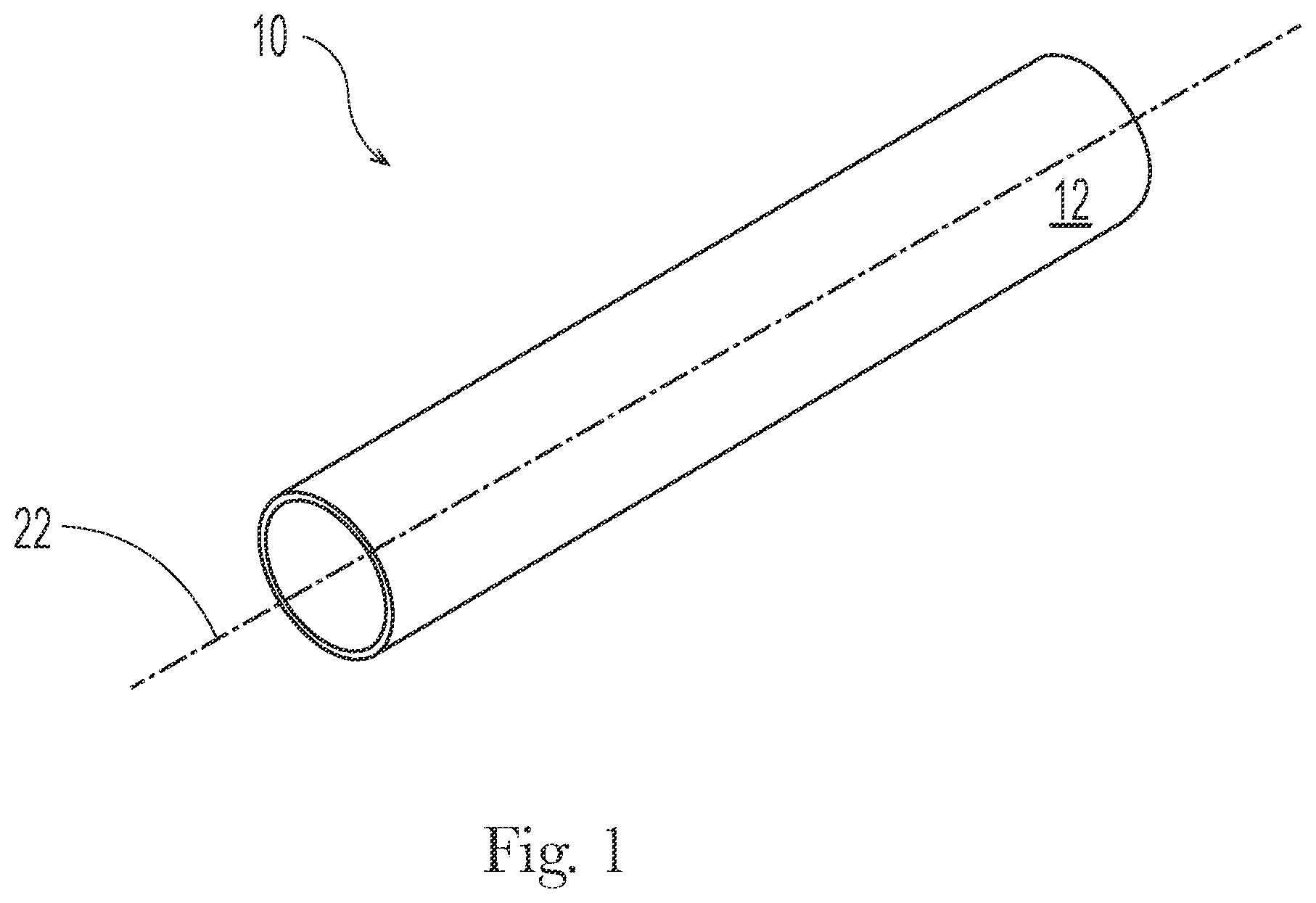 Patent US12129148 Figure 1 – Durable transfer roll core and method of making and using the same