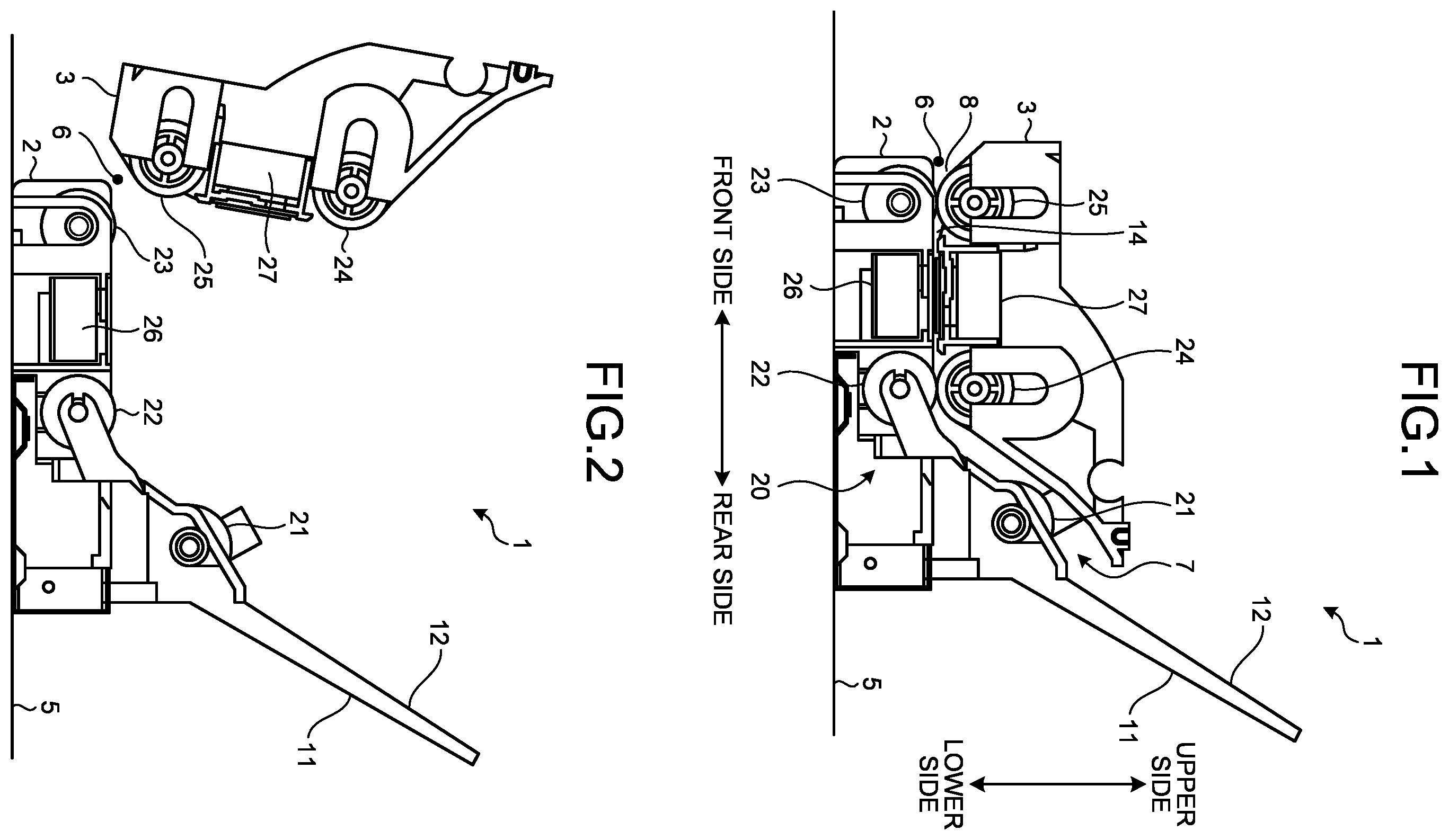 Patent US12129149 Figure 1 – Medium conveying apparatus