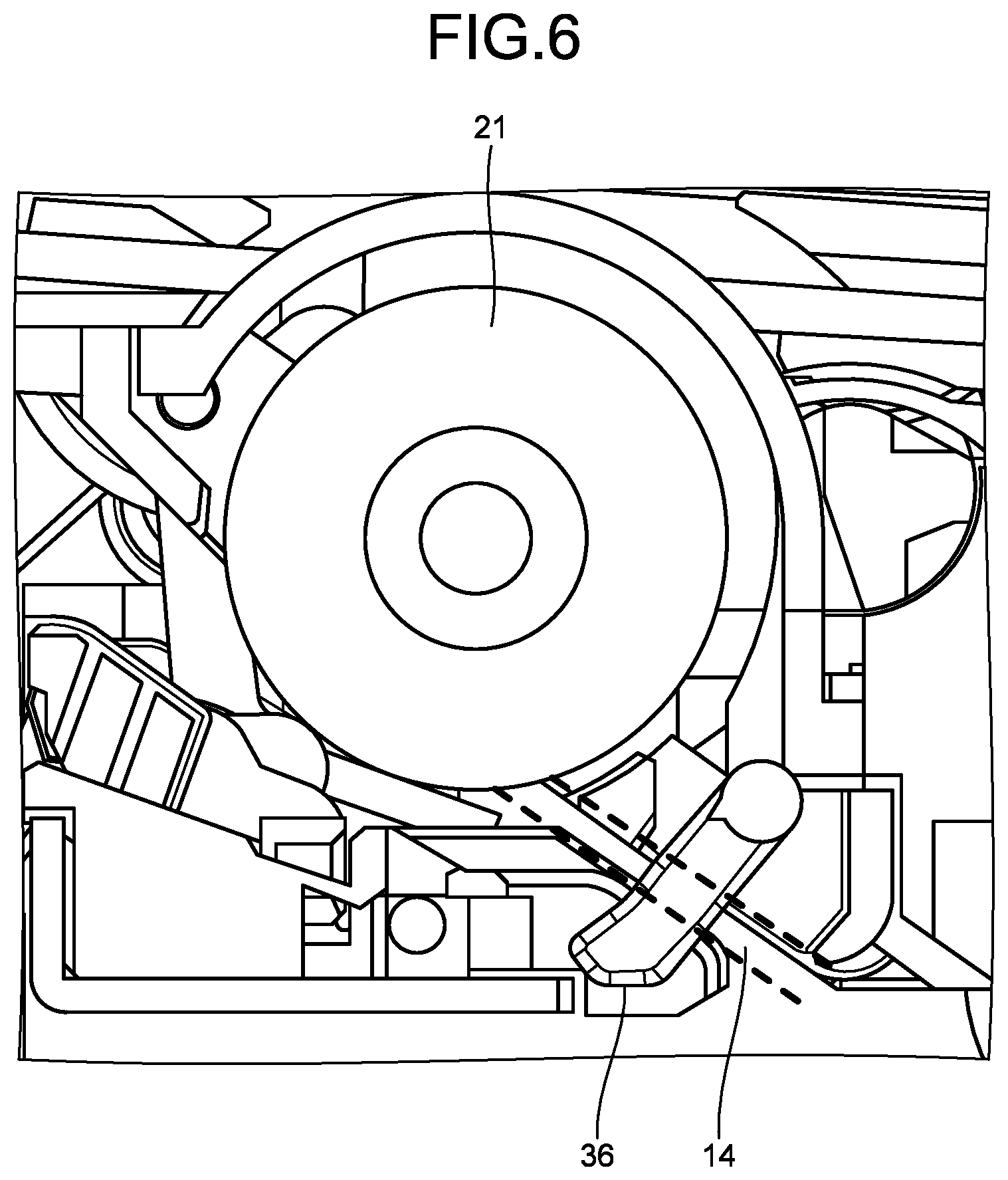 Patent US12129149 Figure 5 – Medium conveying apparatus