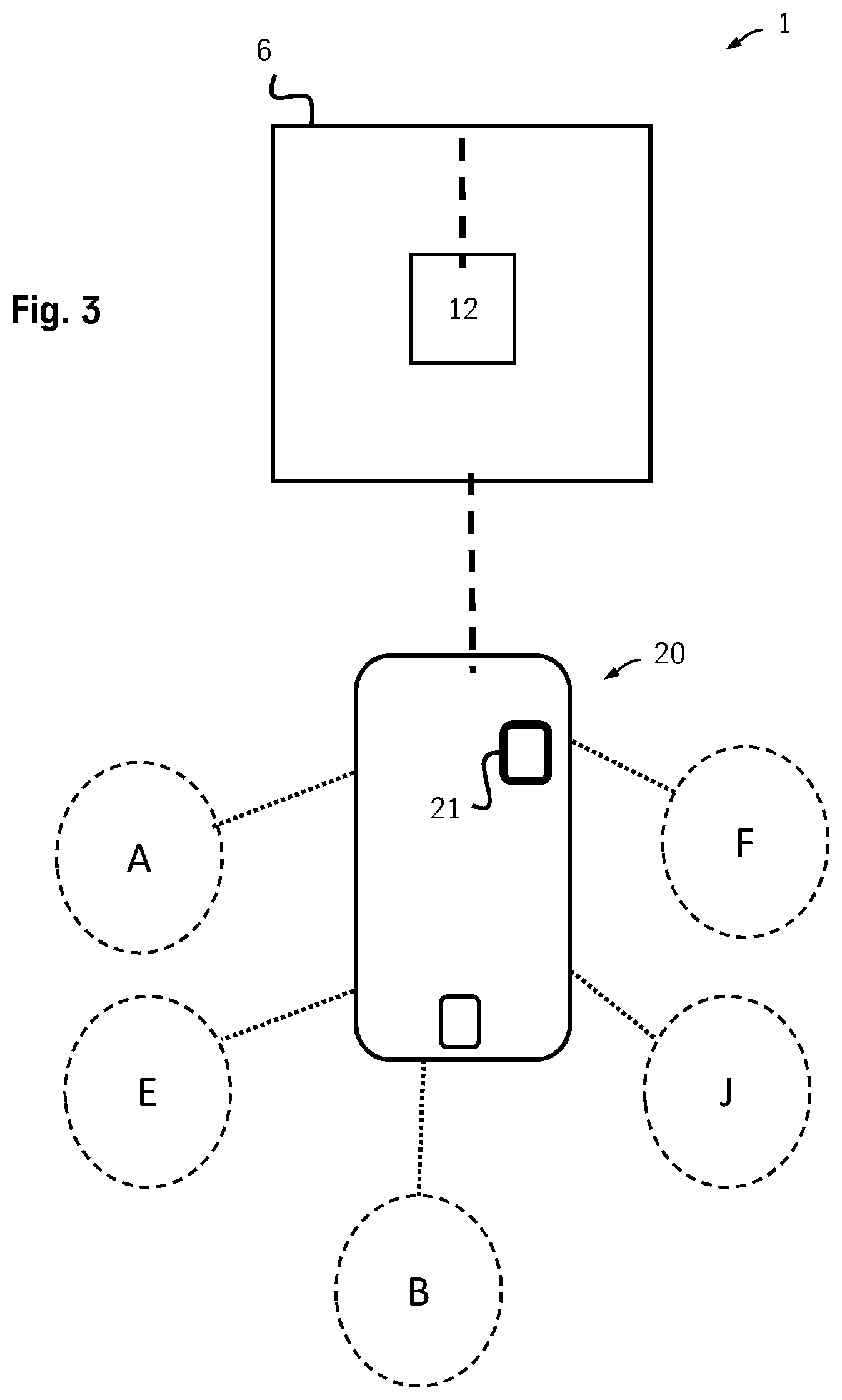 Patent US12129151 Figure 6 – Stairlift remote control unit