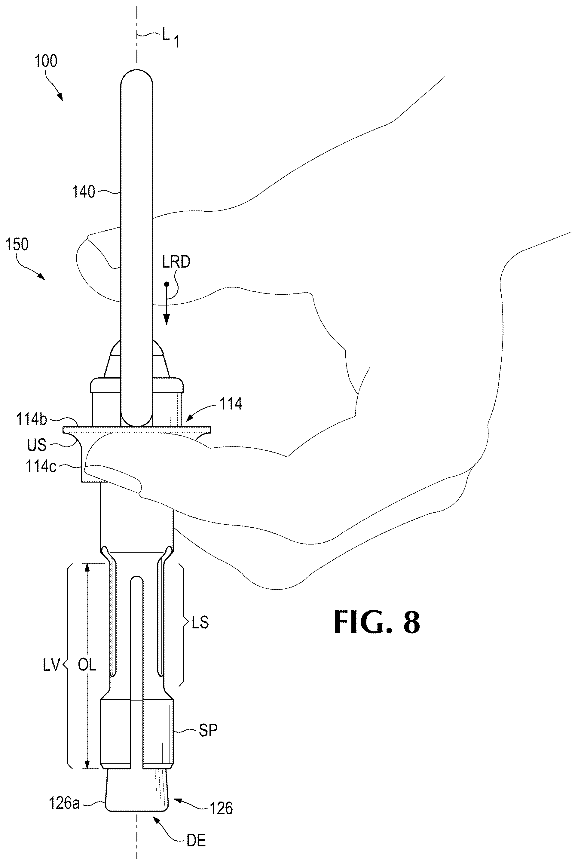 Patent US12129152 Figure 7 – Expansion bolt and pivot and swivel mechanism therefor
